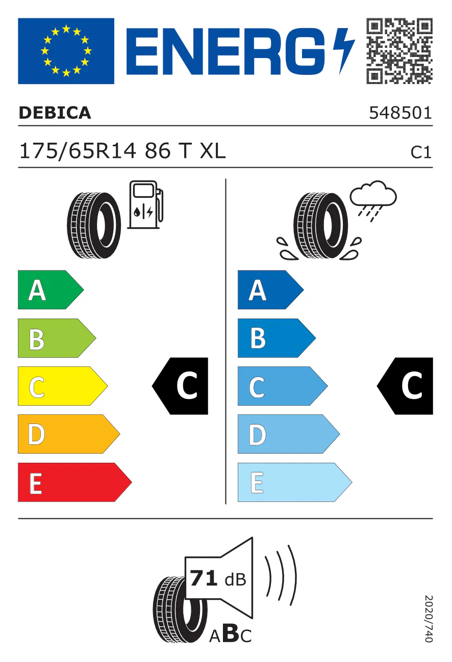 175/65R14 DEBICA PASSIO 2 86T - Image 2