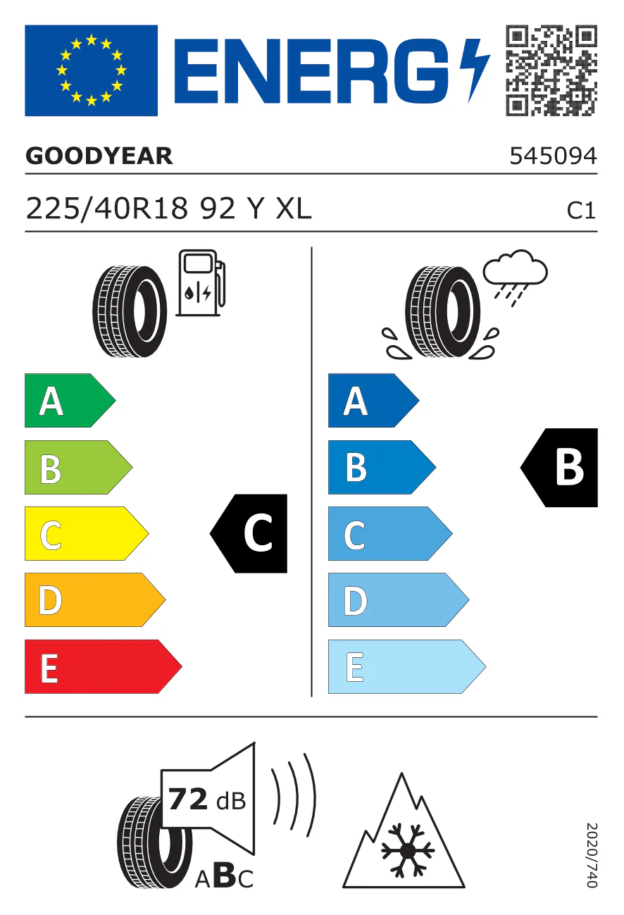 225/40R18 GOODYEAR VECTOR G3 92Y - Image 2