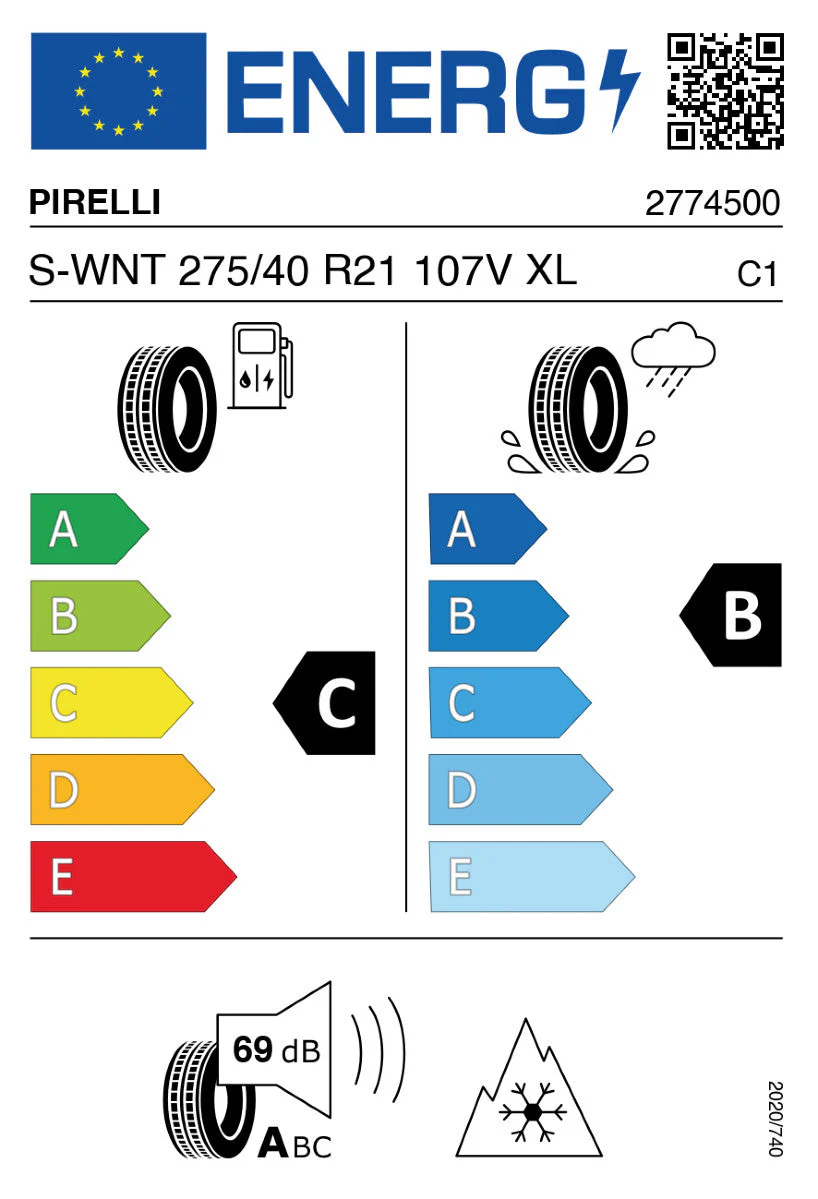 305/35r21 PIRELLI SCORPION WINTER 109V XL - Image 2