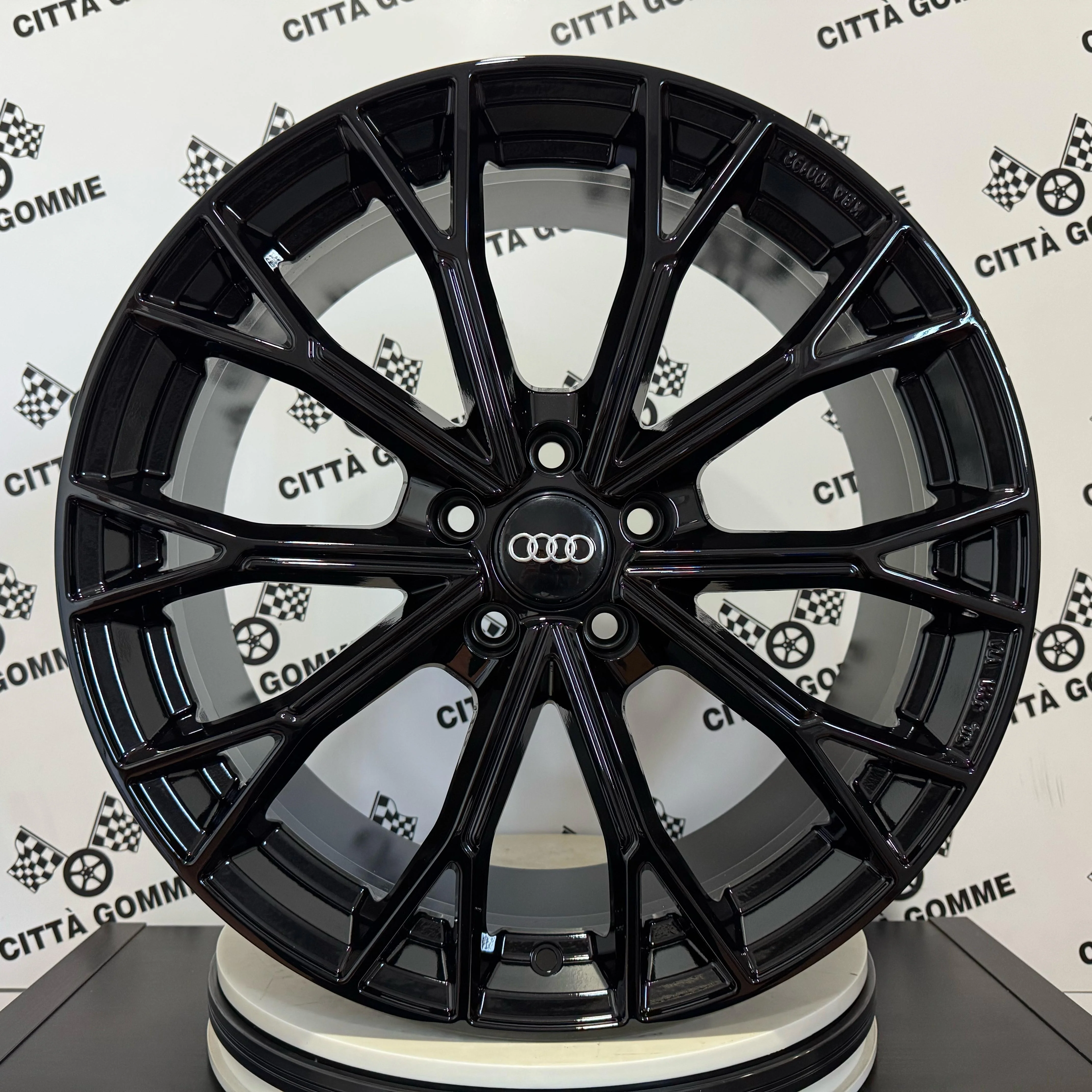 4 Cerchi in lega ASPHALT per AUDI A3 A4 A5 A6 A7 A8 Q2 Q3 Q4 Q5 Q7 Q8 TT - Image 2