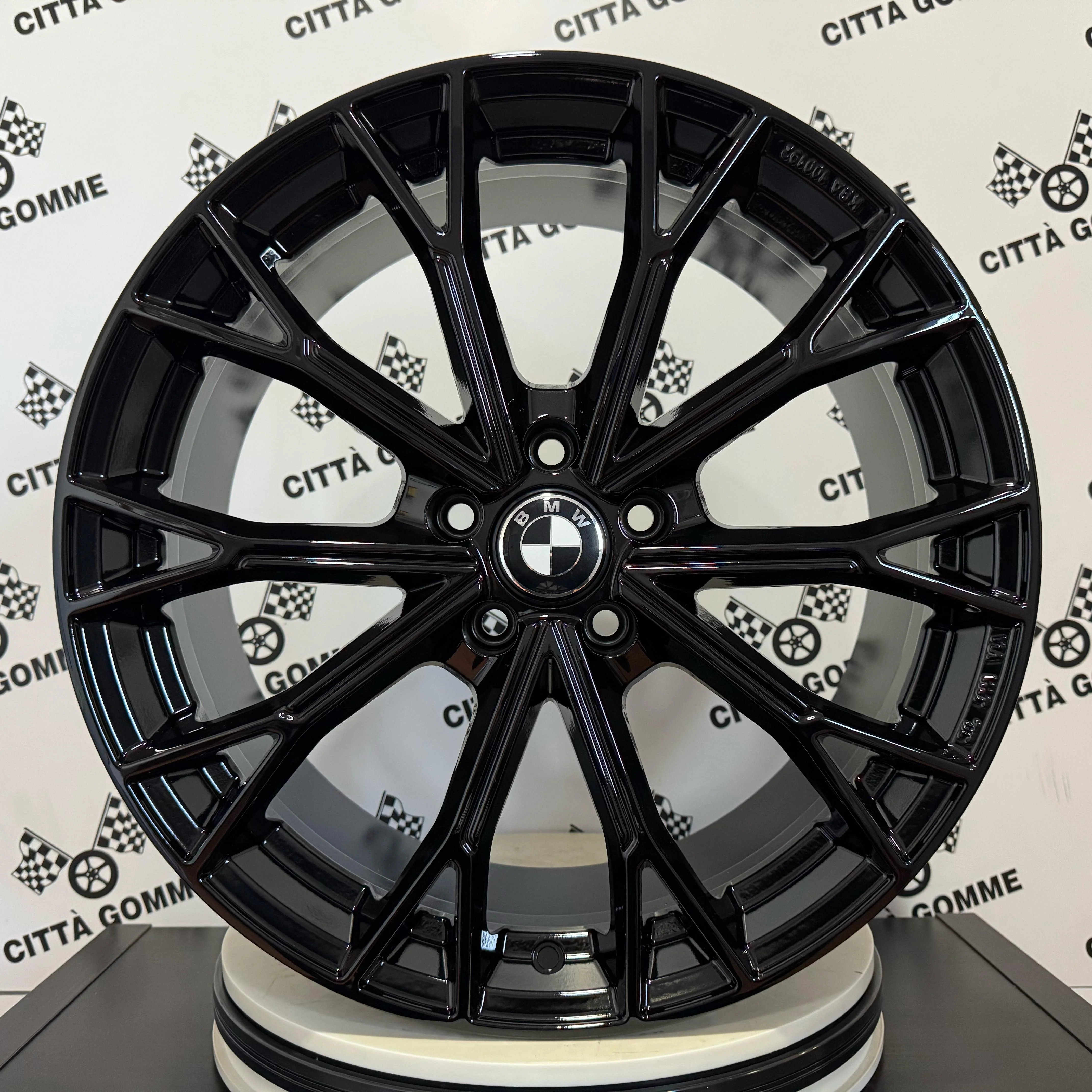 4 Cerchi in lega ASPHALT per BMW iX1 iX2 iX3 i4 Serie 1 2 3 4 5 6 7 8 X1 X2 X3 X4 - Image 2