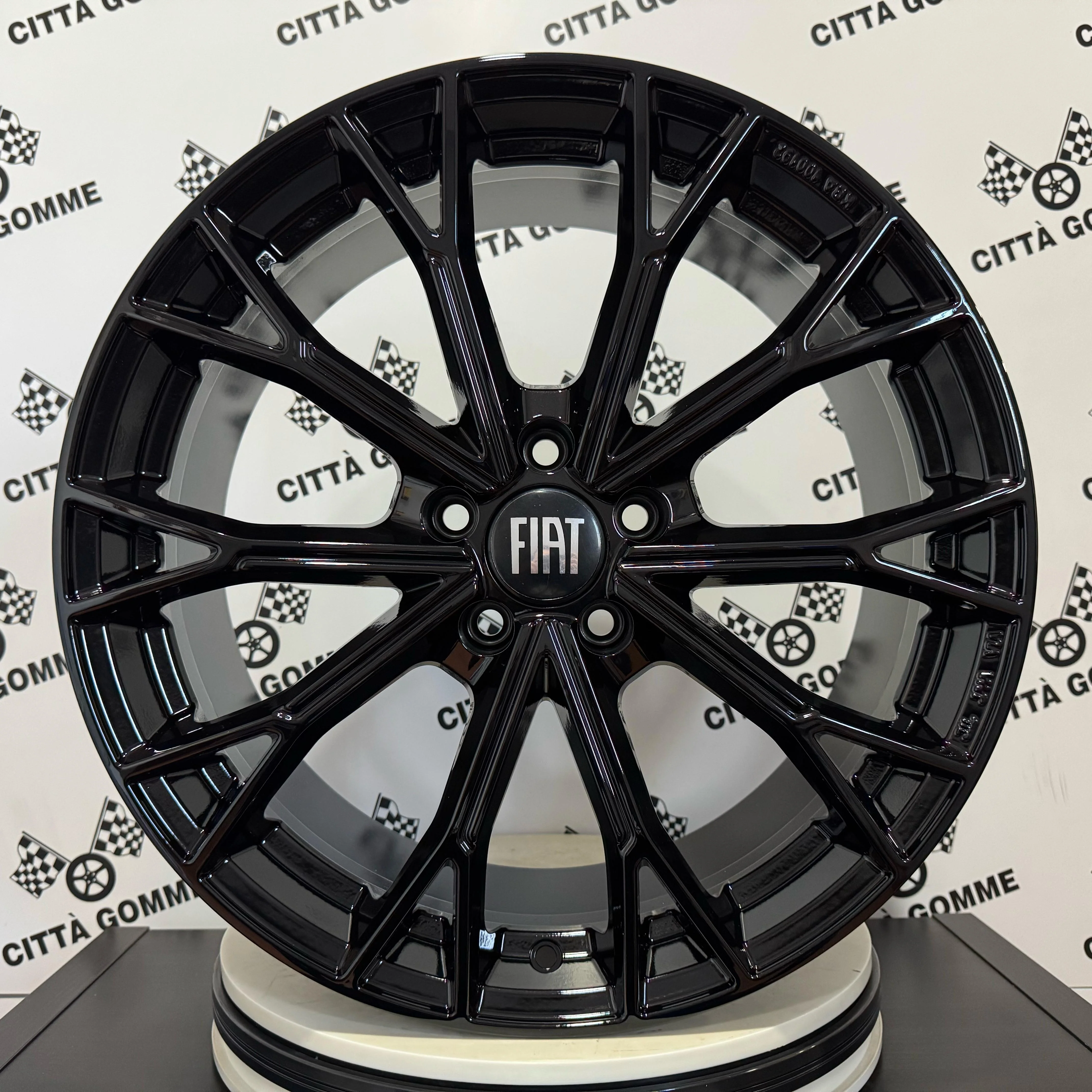 4 Cerchi in lega ASPHALT per FIAT 500X CROMA - Image 2