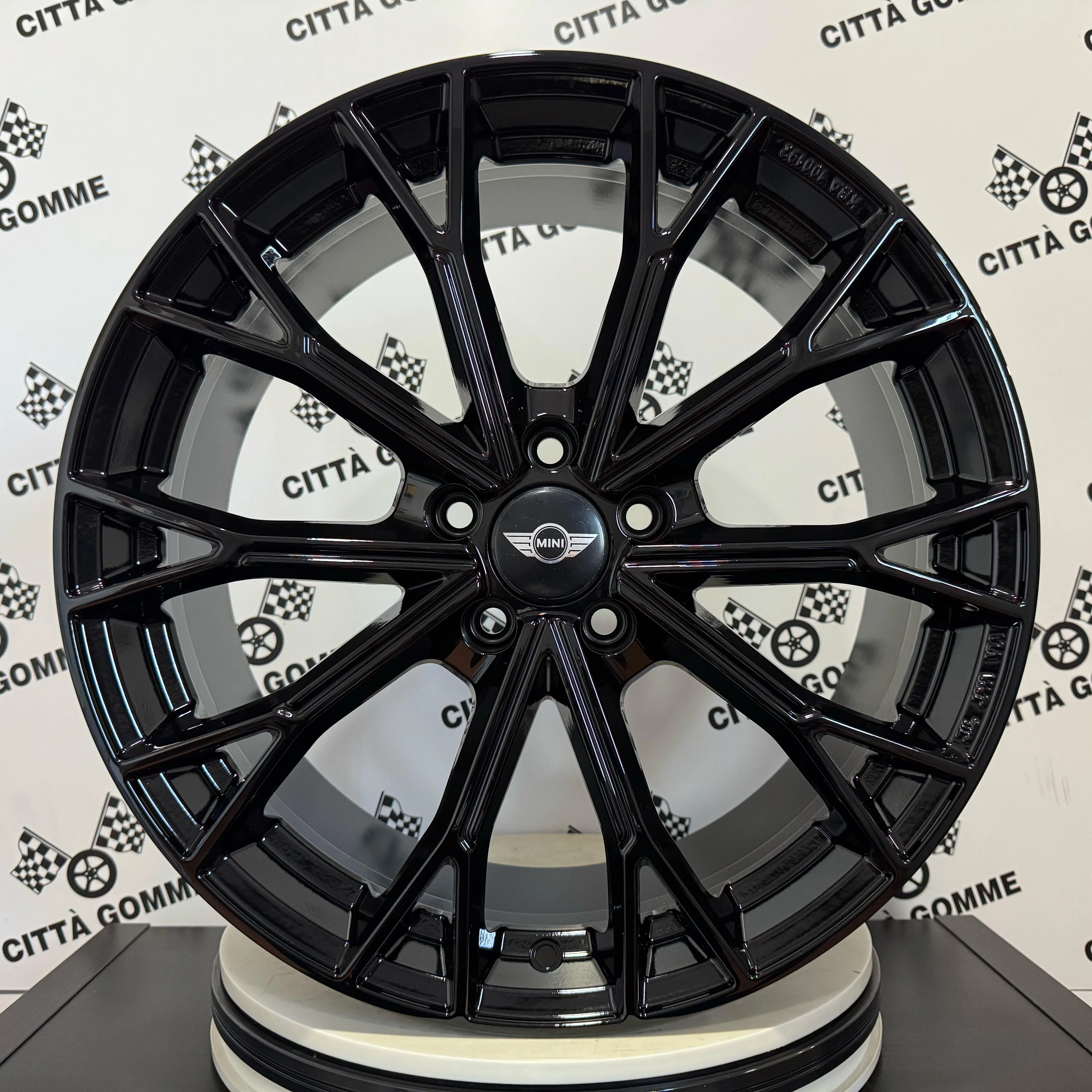 4 Cerchi in lega ASPHALT per MINI CLUBMAN ONE COOPER D S COUNTRYMAN GP JCW ACEMAN - Image 2