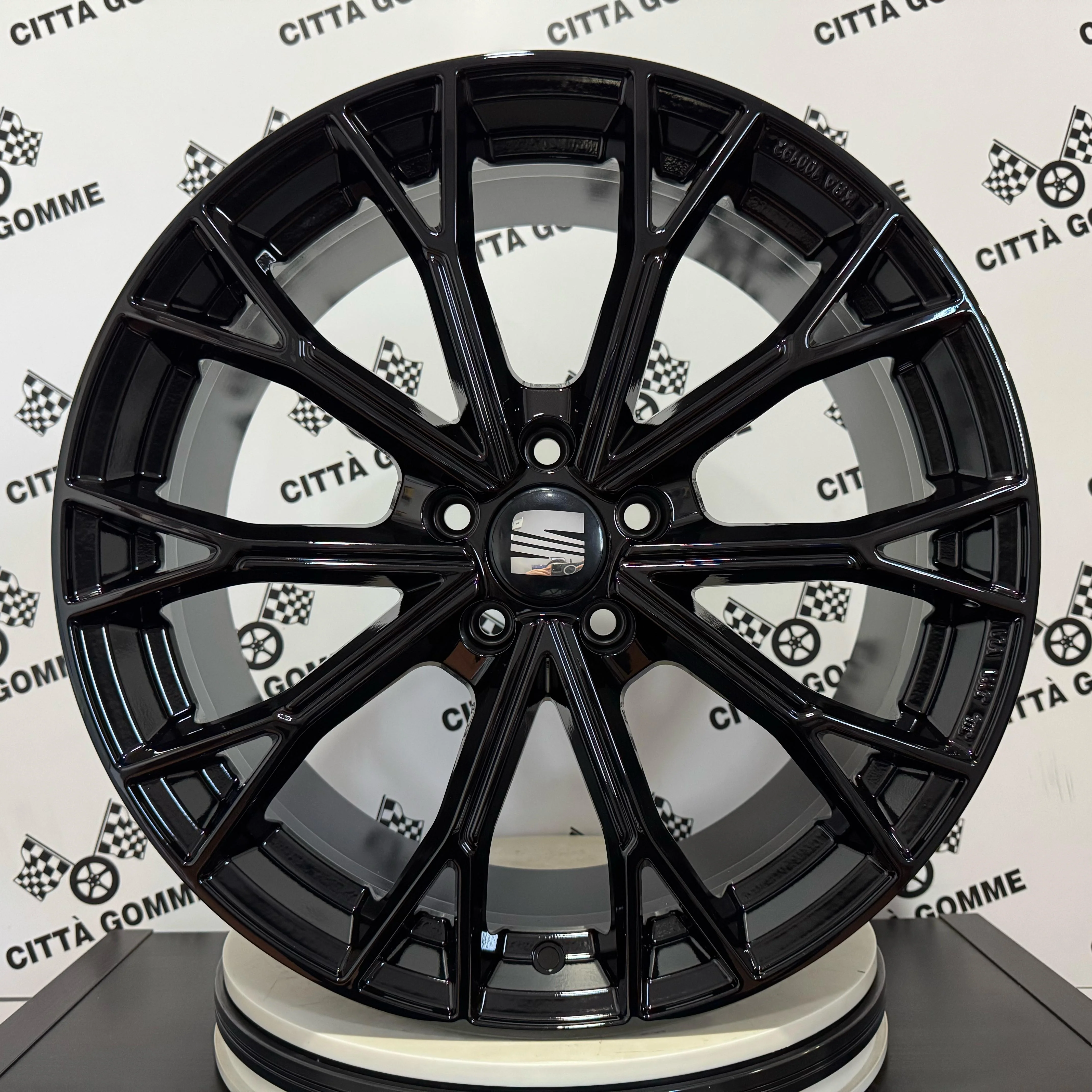 4 Cerchi in lega ASPHALT per SEAT ALHAMBRA ALTEA ATECA EXEO LEON TARRACO TOLEDO - Image 2