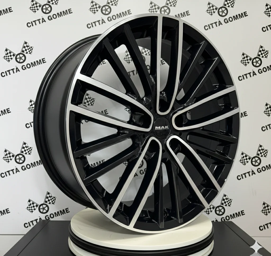 4 Cerchi in lega CHELSEA per VOLKSWAGEN GOLF 5 6 7 8 TIGUAN T-ROC PASSAT TOURAN TYRON - Image 4