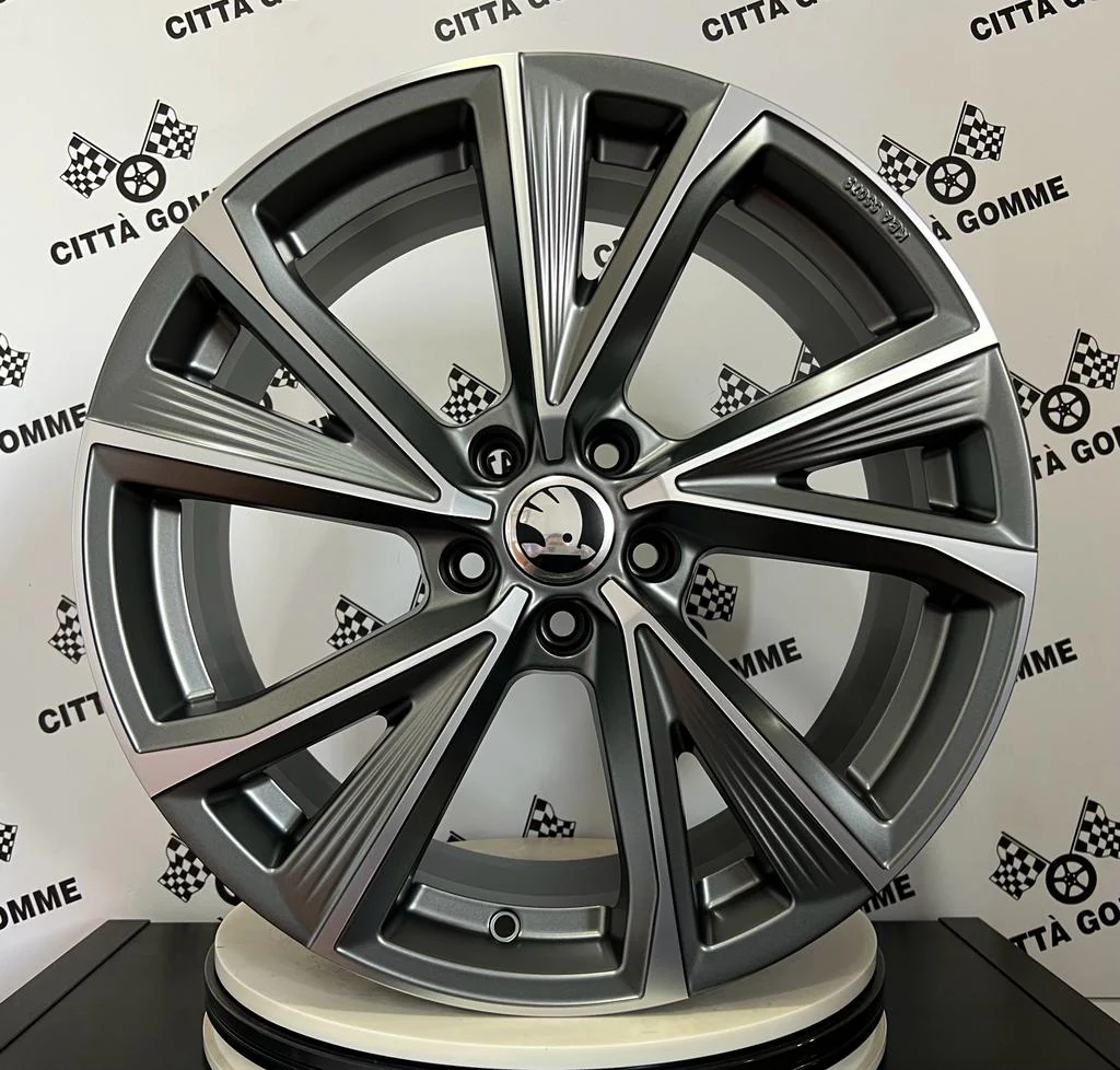 4 Cerchi in lega Evento per SKODA KODIAQ ENYAQ OCTAVIA SUPERB - Image 3