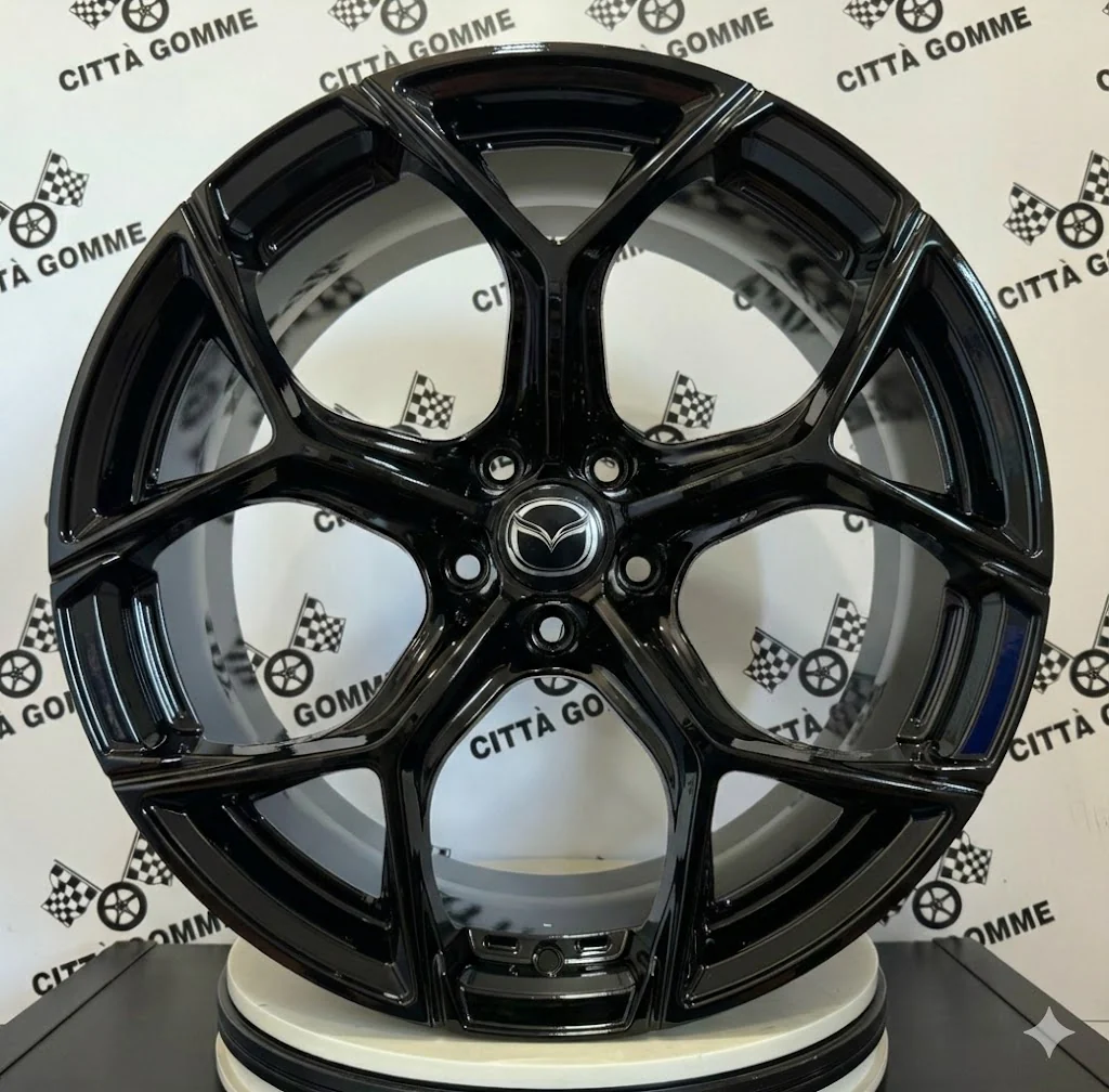 4 Cerchi in lega FANCY per MAZDA 3 6 6e CX-3 CX-30 CX-5 CX-7 MX-30 - Image 3