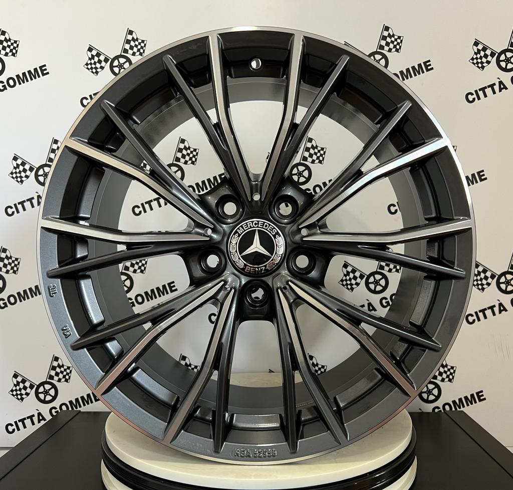 4 Cerchi in lega MARK per MERCEDES CLASSE CLASSE A B C CLA GLA CLS E GLC S - Image 3