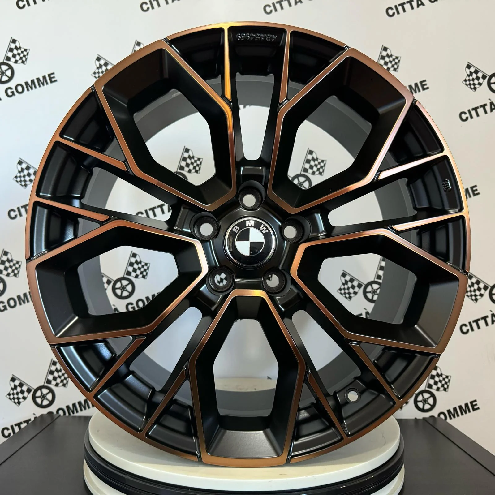4 Cerchi in lega STILO per BMW X1 X2 SERIE 1 2 2017 ACTIVE GRAN TOURER - Image 5
