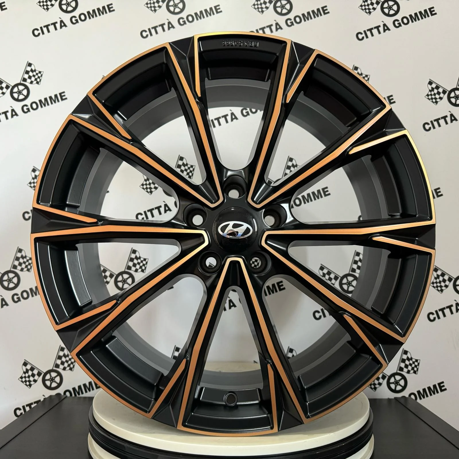 4 Cerchi in lega Totale per HYUNDAI IX20 IX35 I30 KONA IONIQ TUCSON XG - Image 8