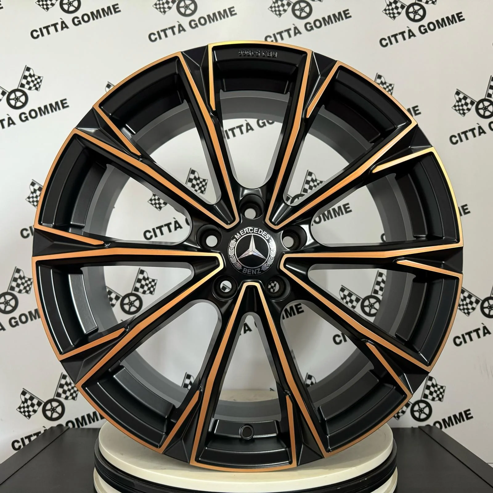 4 Cerchi in lega Totale per Mercedes Classe A B C CLA E GLA GLB SLK S V - Image 8