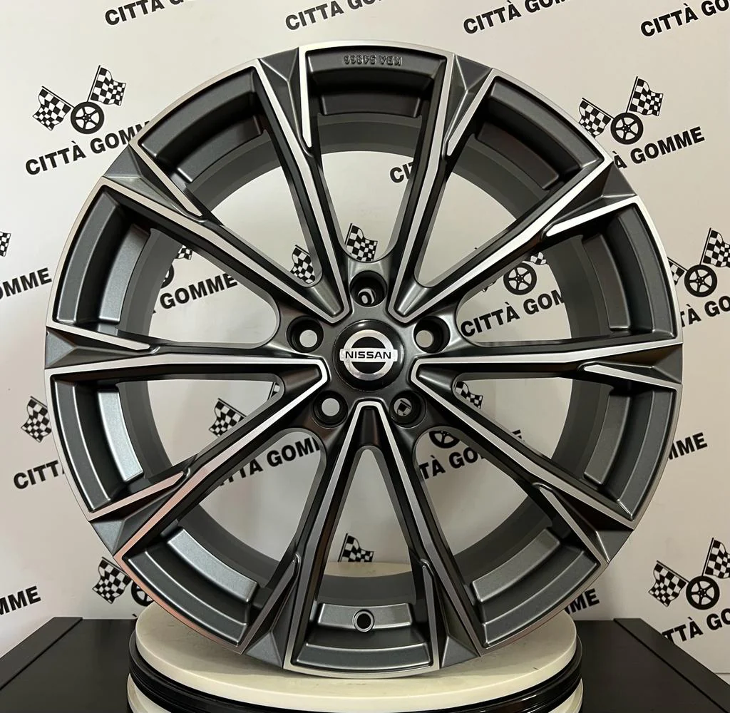 4 Cerchi in lega Totale per Nissan Juke Quashqai x-Trail Pulsar Leaf e-NV200 - Image 3