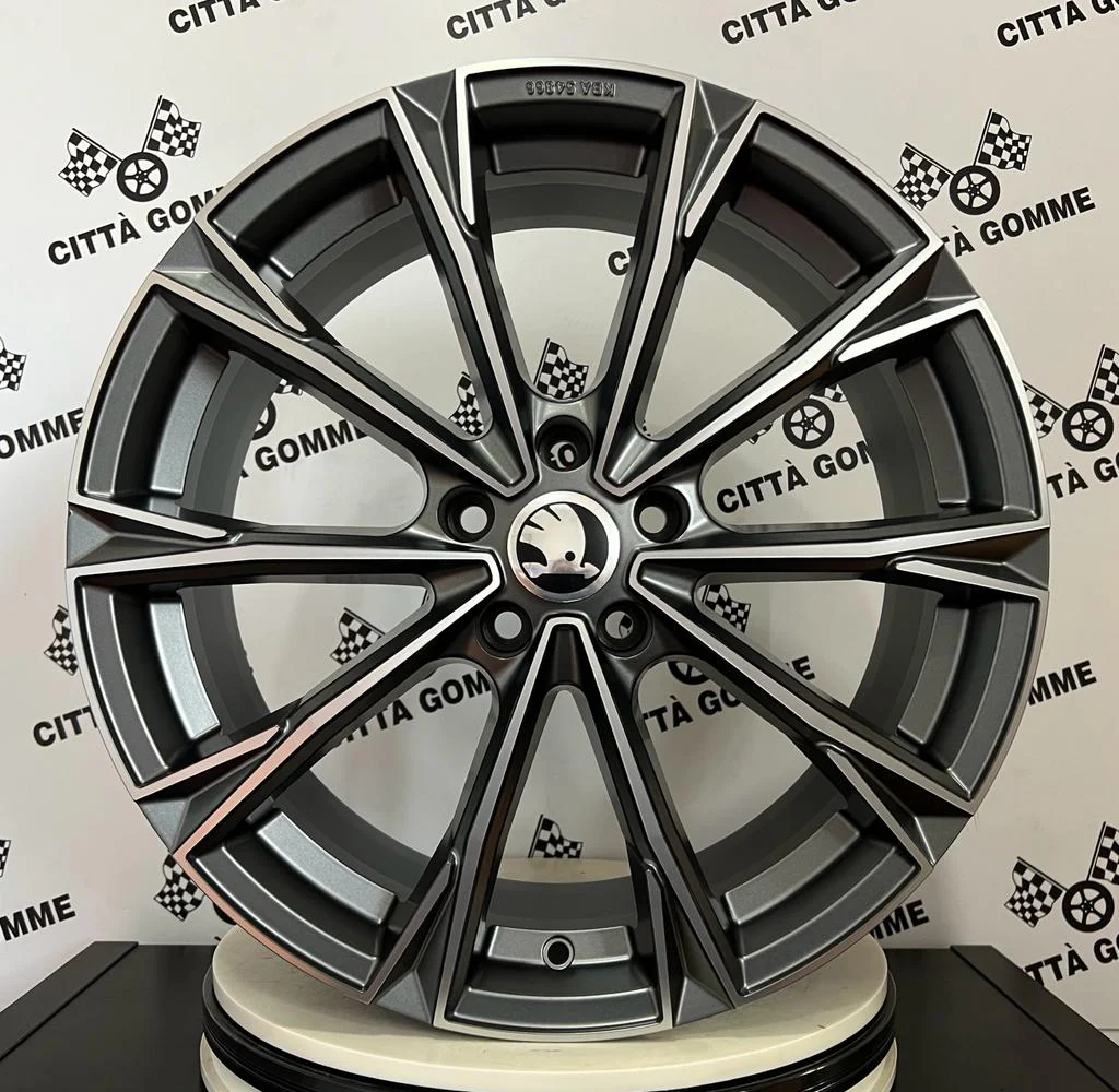 4 Cerchi in lega Totale per SKODA KODIAQ ENYAQ OCTAVIA SUPERB - Image 3