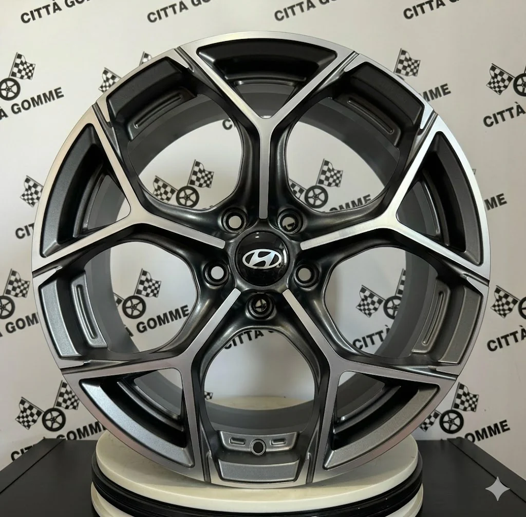 4 Cerchi in lega ULTRIVITY per HYUNDAI iX20 iX35 i30 i40 IONIQ KONA TUCSON - Image 7