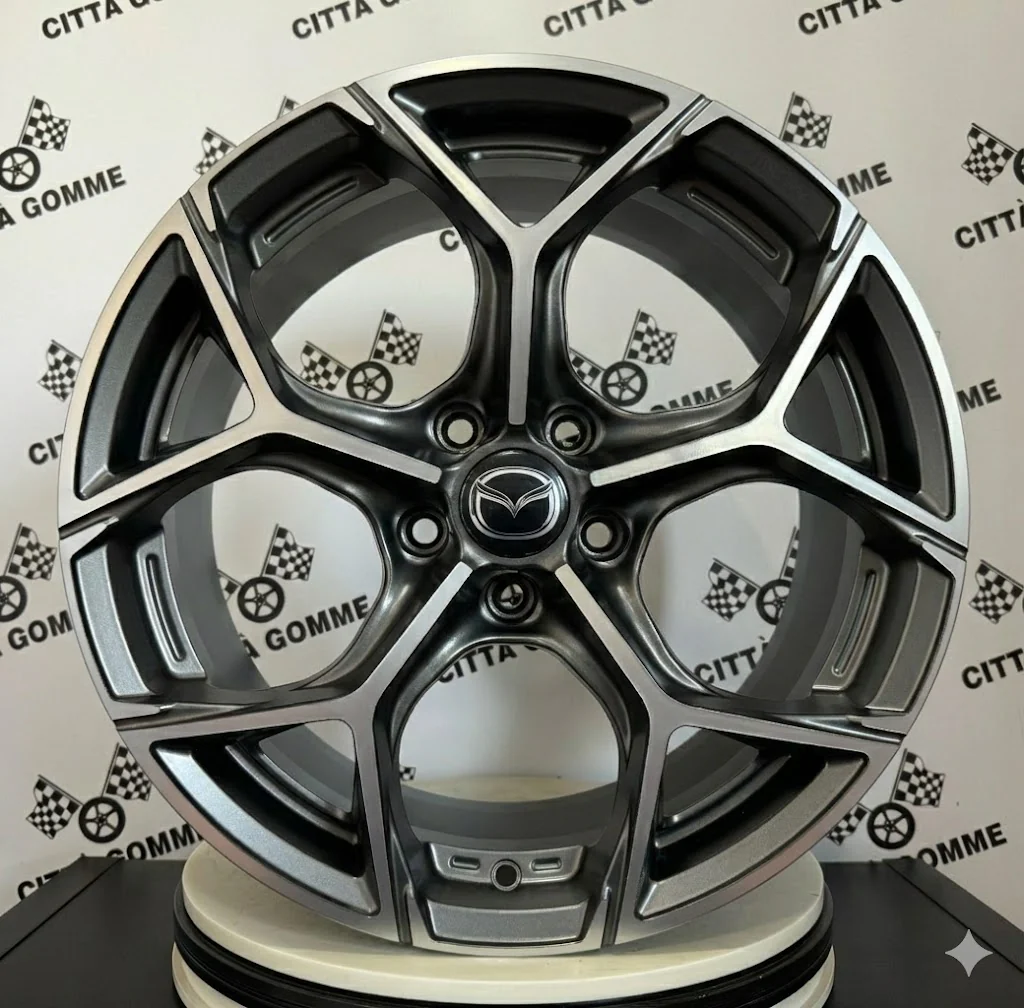 4 Cerchi in lega ULTRIVITY per MAZDA 3 6 6e CX-3 CX-30 CX-5 CX-7 MX-30 - Image 7