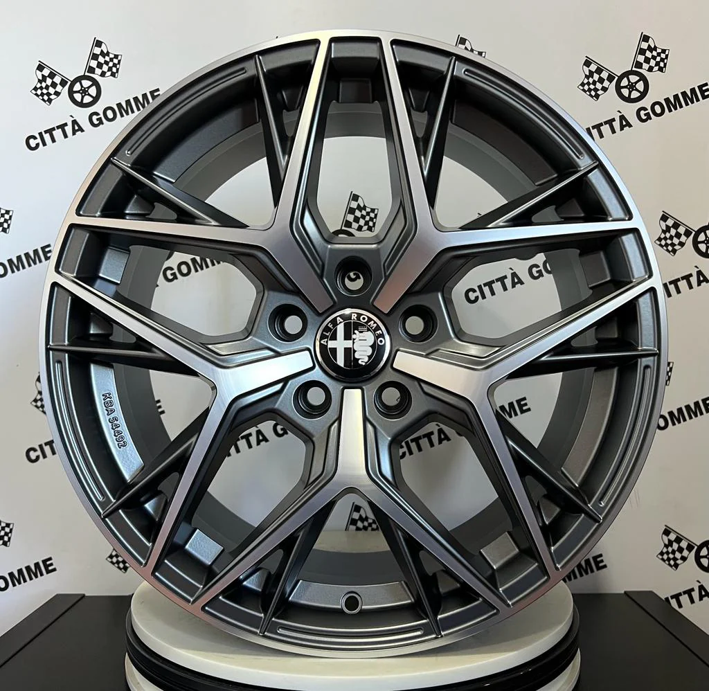 Cerchi in lega Lunica per Alfa Romeo Giulietta Giulia Brera 159 Stelvio Tonale Spyder - Image 3