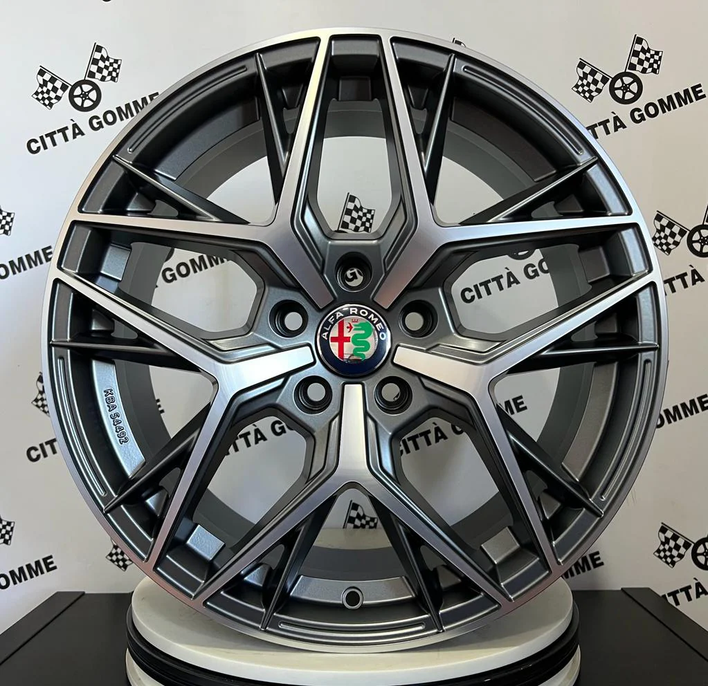Cerchi in lega Lunica per Alfa Romeo Giulietta Giulia Brera 159 Stelvio Tonale Spyder - Image 4
