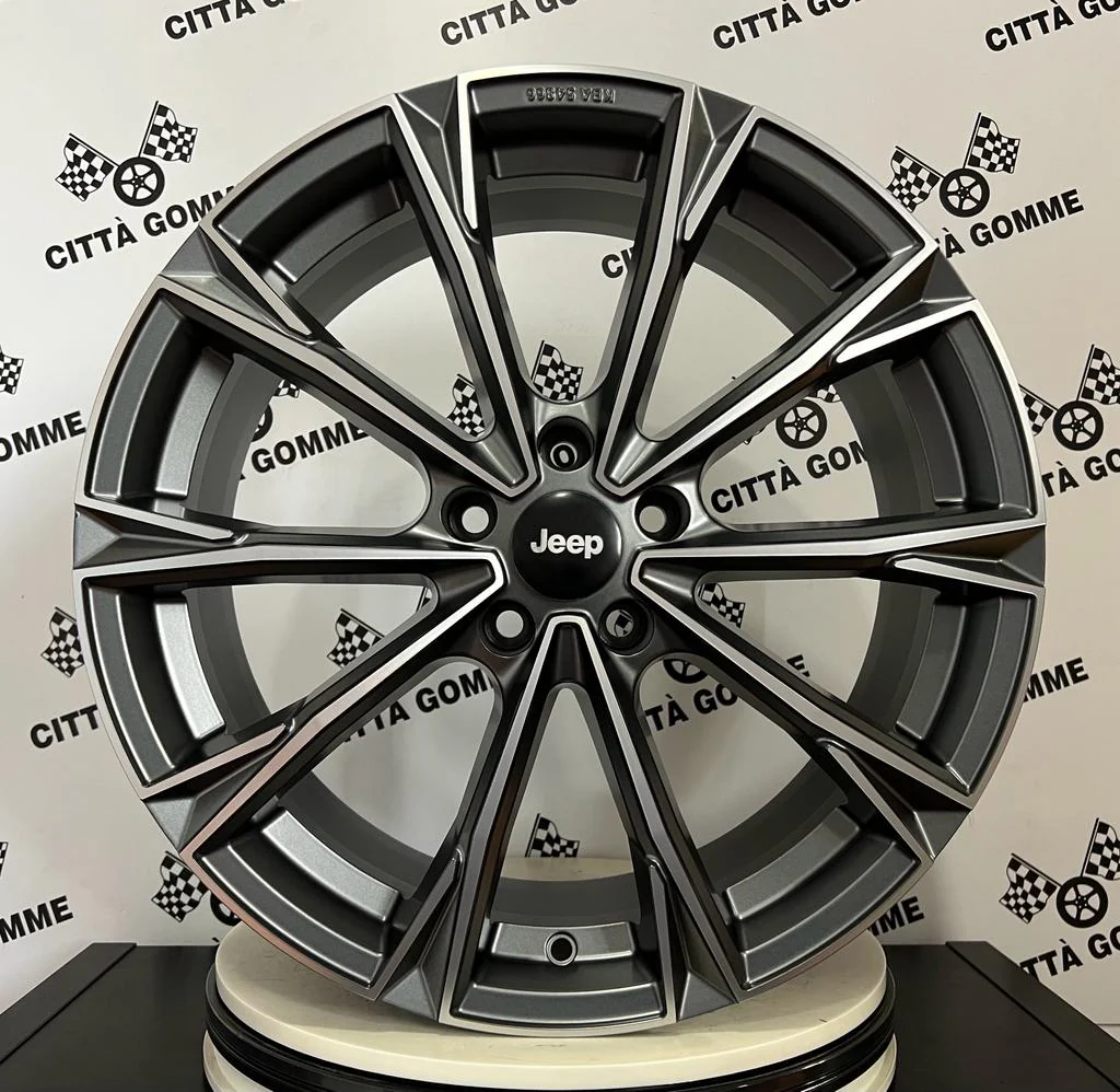 Set 4 Cerchi in lega Totale per JEEP RENEGADE COMPASS CHEROKEE - Image 3