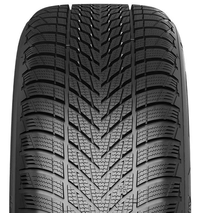 KIT 4 Cerchi in Lega CARTESIO BLACK da 16 per FIAT GRANDE PANDA + 205/60R16 GOODYEAR INVERNALI - Image 2