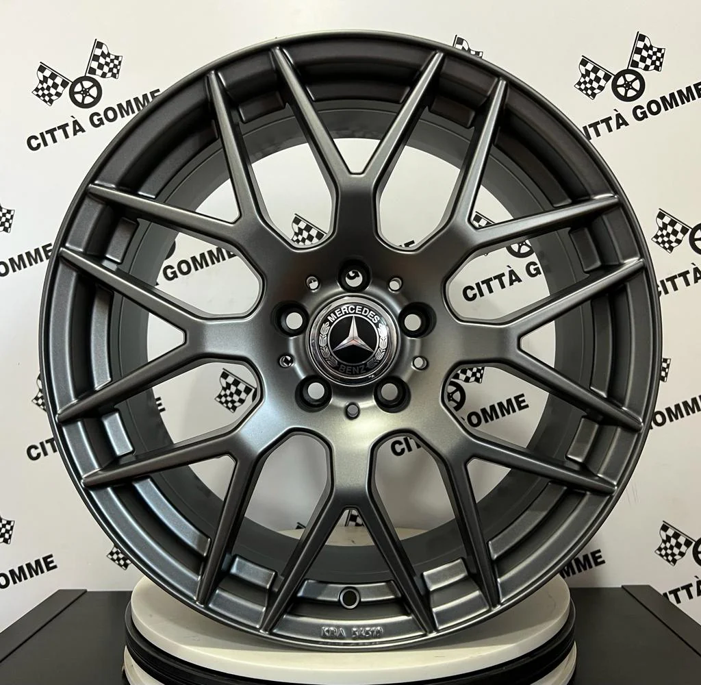 Set 4 Cerchi in lega ANCARIA per Mercedes Classe A B C E CLA GLA GLB VITO GLK GLE GLC - Image 3