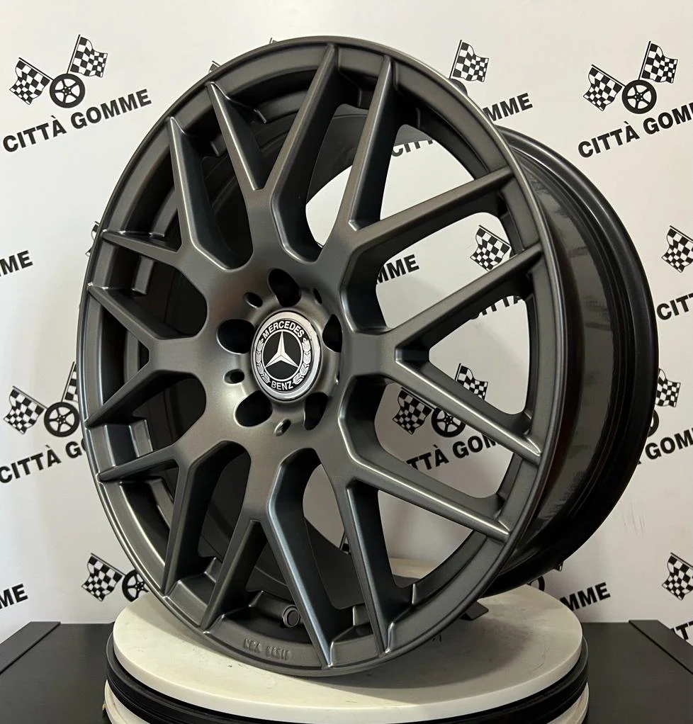 Set 4 Cerchi in lega ANCARIA per Mercedes Classe A B C E CLA GLA GLB VITO GLK GLE GLC - Image 4