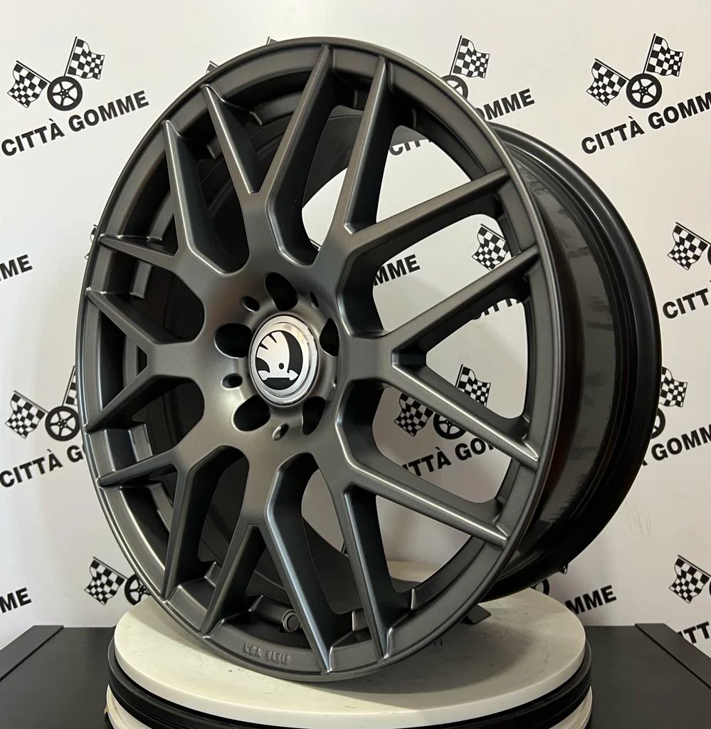 Set 4 Cerchi in lega Ancaria per Skoda Karoq Kodiaq Octavia Superb Yeti Enyaq - Image 4
