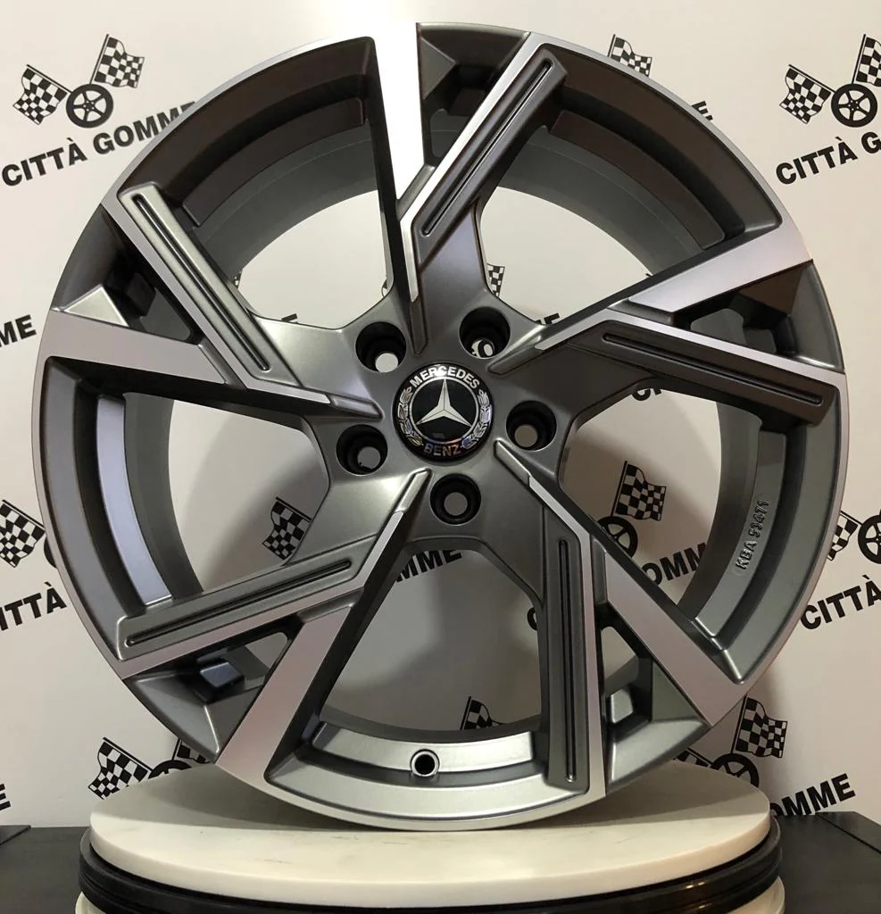 Set da 4 Cerchi in lega Angel per Mercedes Classe A B C E CLA GLA GLB VITO GLK GLE GLC - Image 3