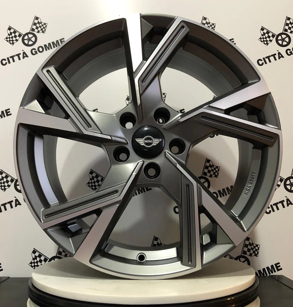 Set 4 Cerchi in lega Angel per Mini Countryman dal 2017 Clubman Cooper One dal 2014 - Image 3