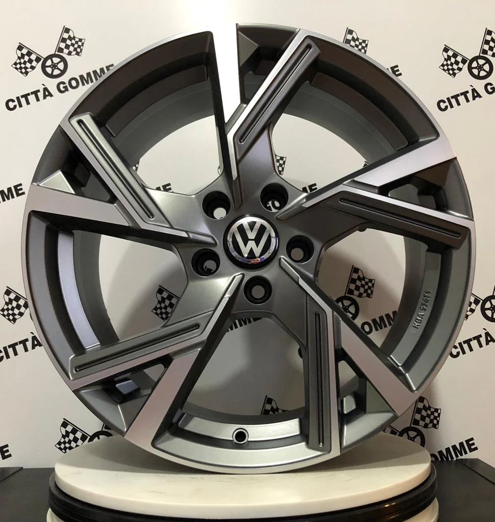 Set 4 Cerchi in lega Angel per Volkswagen Polo T-Cross Fox New Beetle Vento Golf IV - Image 2