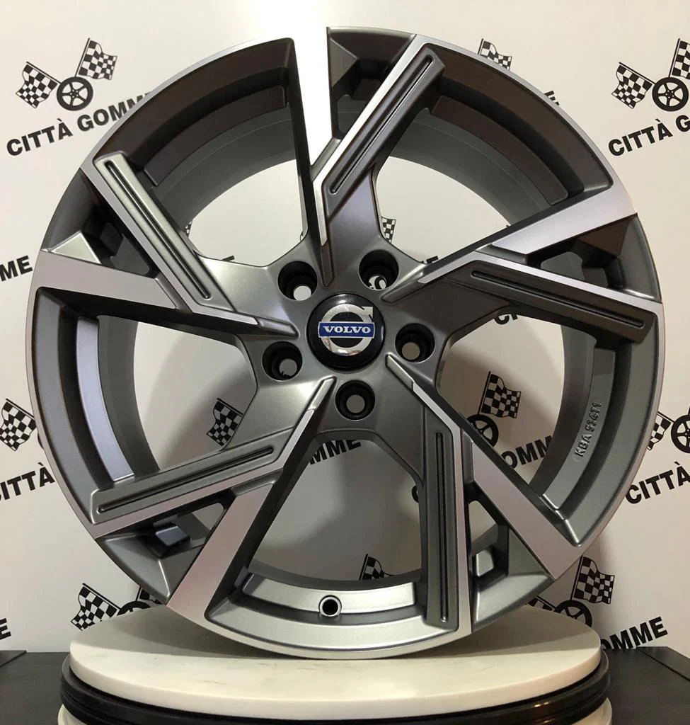 Set 4 Cerchi in lega Angel per Volvo C30 C70 S40 S60 S80 S90 V40 V50 V60 V70 V90 XC40 XC60 XC70 - Image 3
