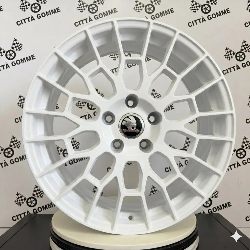 Set 4 Cerchi in lega APX per SKODA KAROQ KODIAQ OCTAVIA SUPERB YETI ENYAQ - Image 4