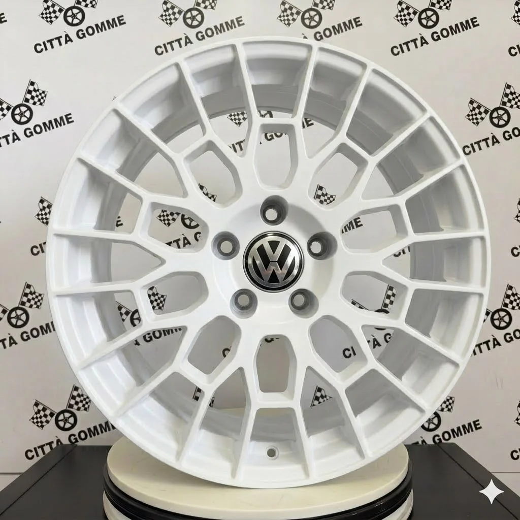 Set 4 Cerchi in lega APX per VOLKSWAGEN GOLF 5 6 7 8 T-ROC TIGUAN SCIROCCO JETTA ID3 ID4 - Image 2