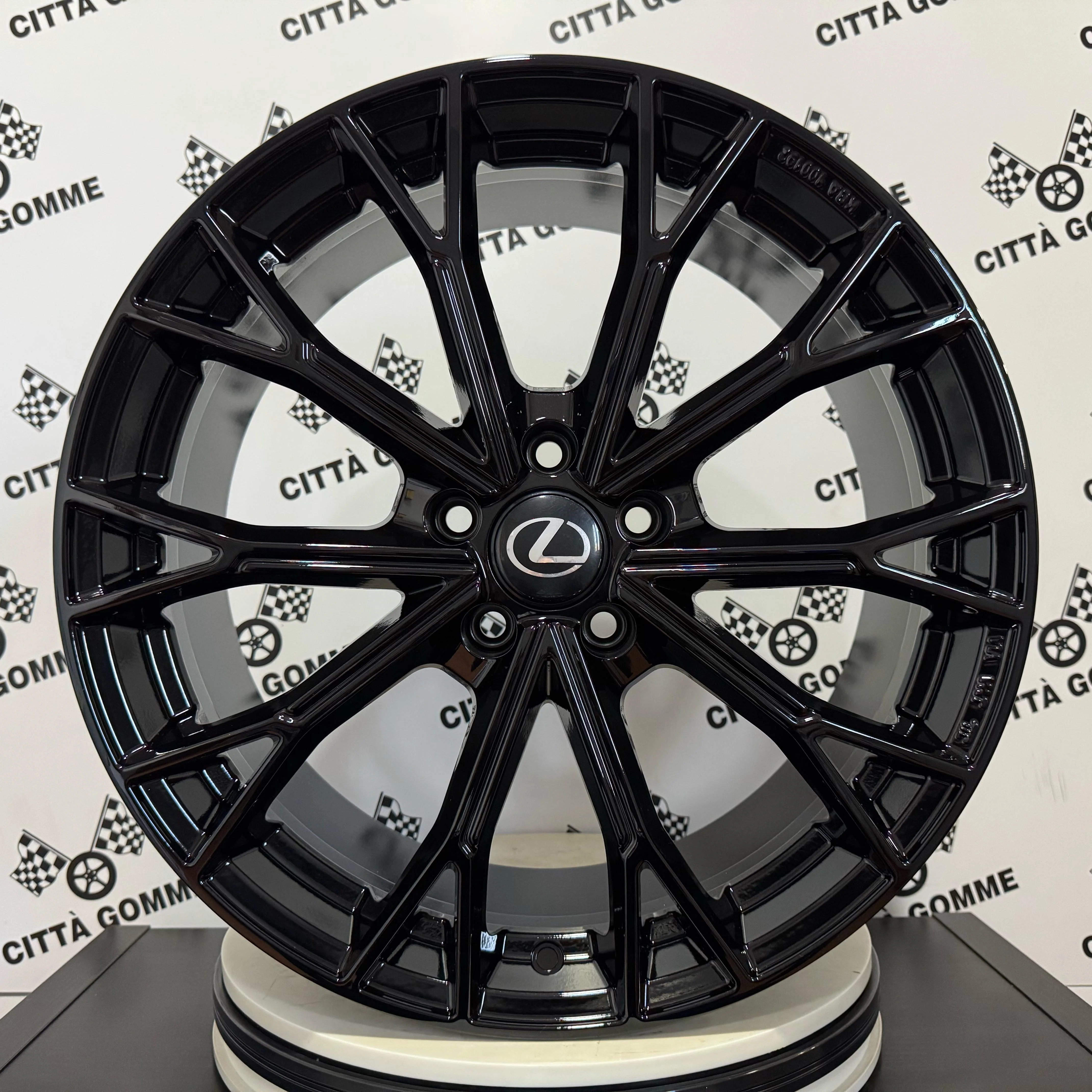 SET 4 Cerchi in lega ASPHALT per LEXUS ES300H	 GS 300 430 450h 460 IS200 220 300 300h LBX NX RC 300H RX350 UX RX450h - Image 2