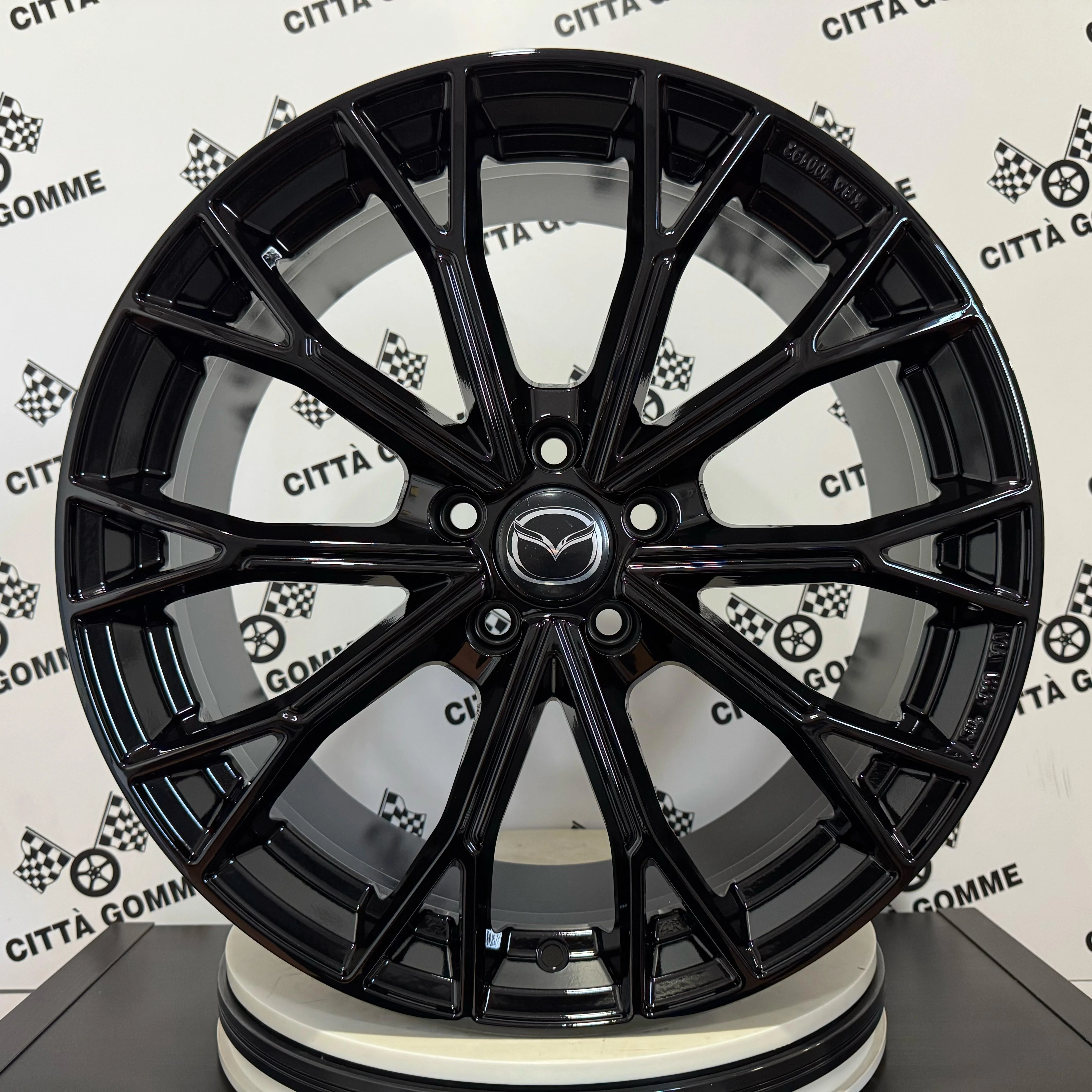 SET 4 Cerchi in lega ASPHALT per MAZDA CX-3 CX-30 CX-5 CX-60 CX-7 CX-80 CX-9 MX-30 MX-5 RX8 3 5 6 - Image 2