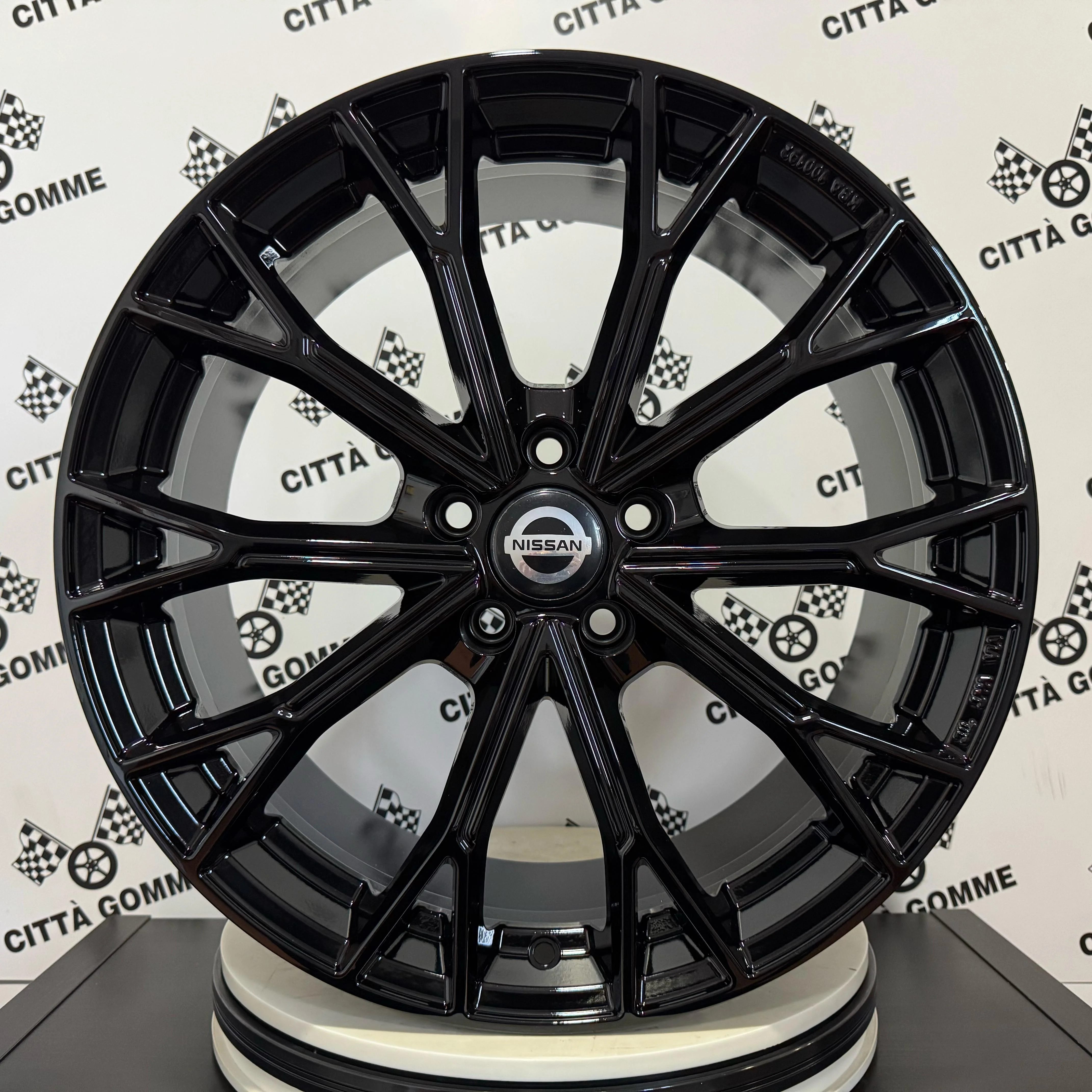 SET 4 Cerchi in lega ASPHALT per NISSAN ARIYA JUKE LEAF MAXIMA QX PULSAR QASHQAI X-TRAIL TOWNSTAR - Image 2