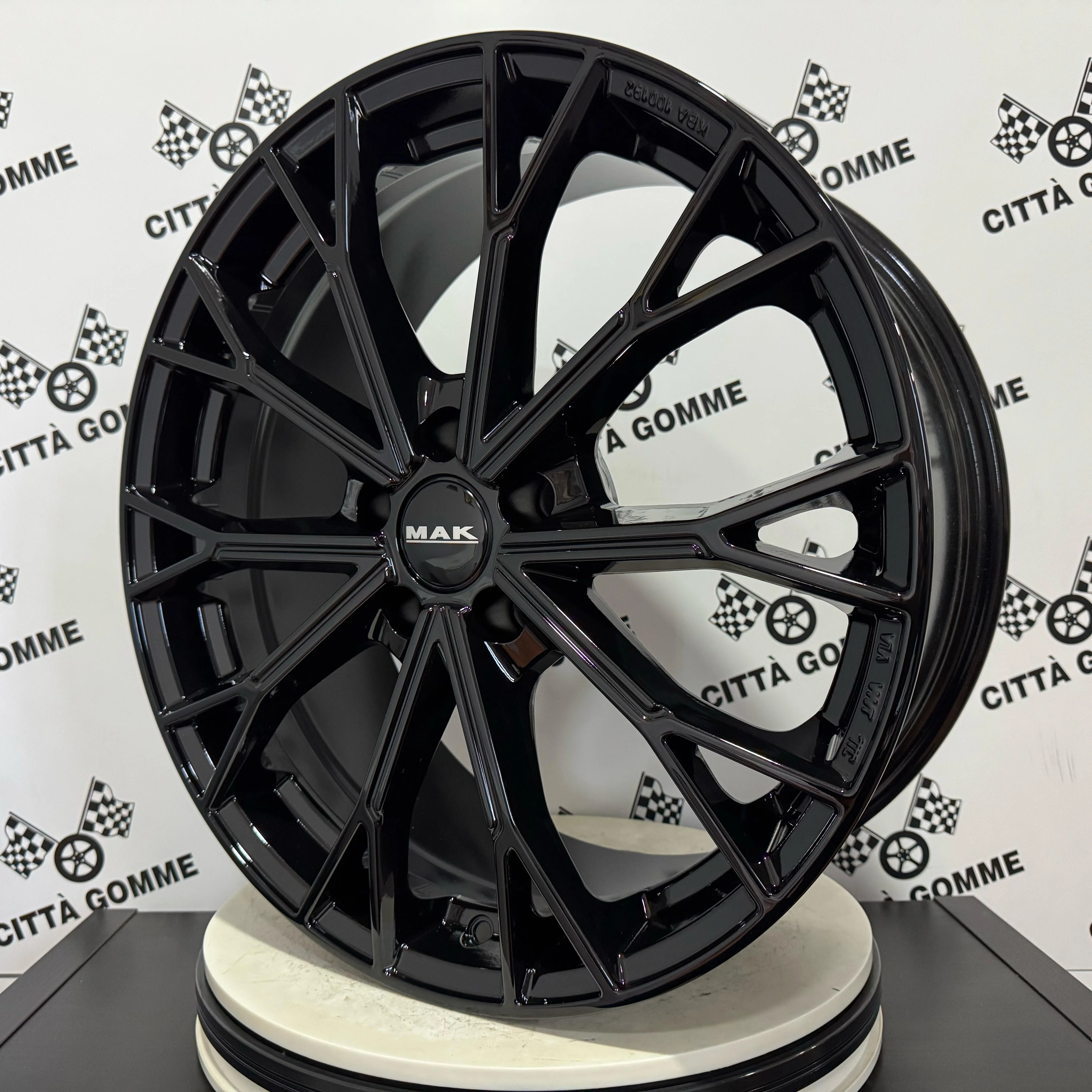 SET 4 Cerchi in lega ASPHALT per KIA CARENS CEED EV3 EV6 CERATO NIRO OPIRUS OPTIMA SORENTO SOUL SPORTAGE XCEED - Image 4