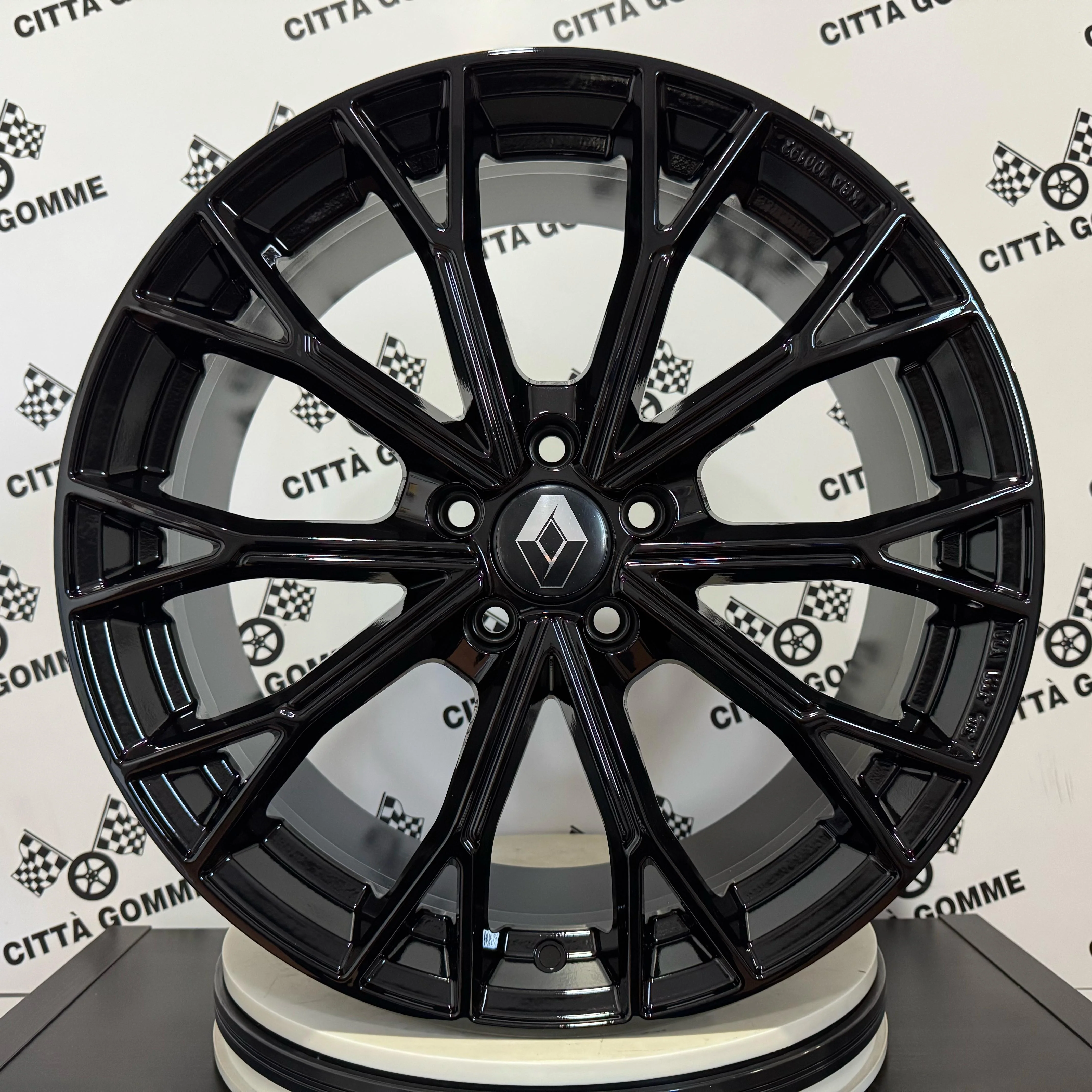 SET 4 Cerchi in lega ASPHALT per RENAULT CAPTUR AUSTRAL ARKANA ESPACE FLUENCE KADJAR KOLEOS MEGANE SCENIC TALISMAN - Image 2
