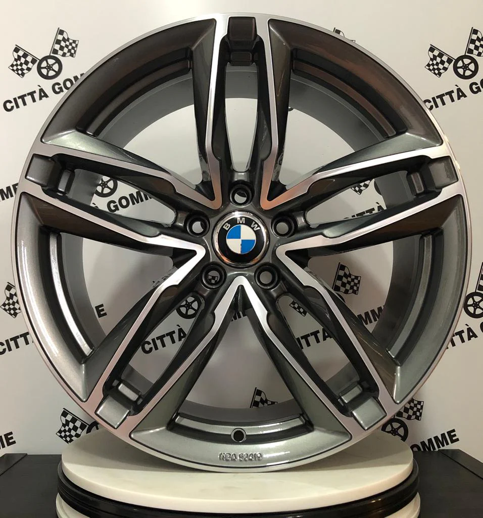 Set 4 Cerchi in lega Atom per BMW X1 2015> X2 X3 X4 Serie 5 2017> Serie 1 3 X5 X6  2019> Serie 2 Active / Gran Tourer - Image 3