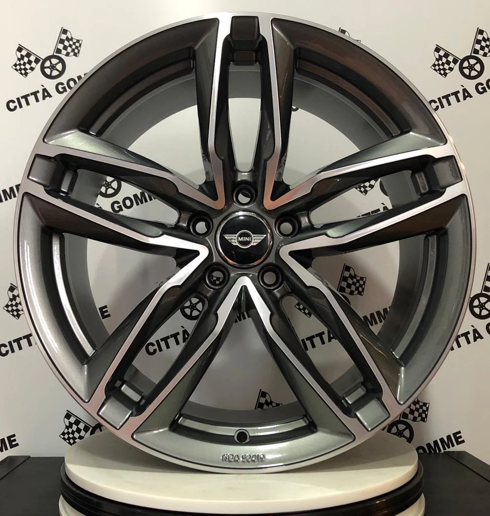 Set 4 Cerchi in lega Atom per Mini Countryman dal 2017 Clubman Cooper One dal 2014 - Image 3