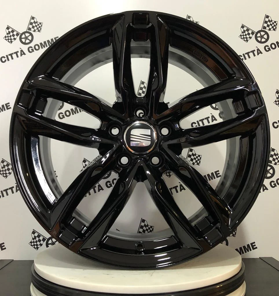 Set 4 Cerchi in lega Atom per Seat Alhambra Ateca Altea Exeo Leon Tarraco Cupra Formentor - Image 2