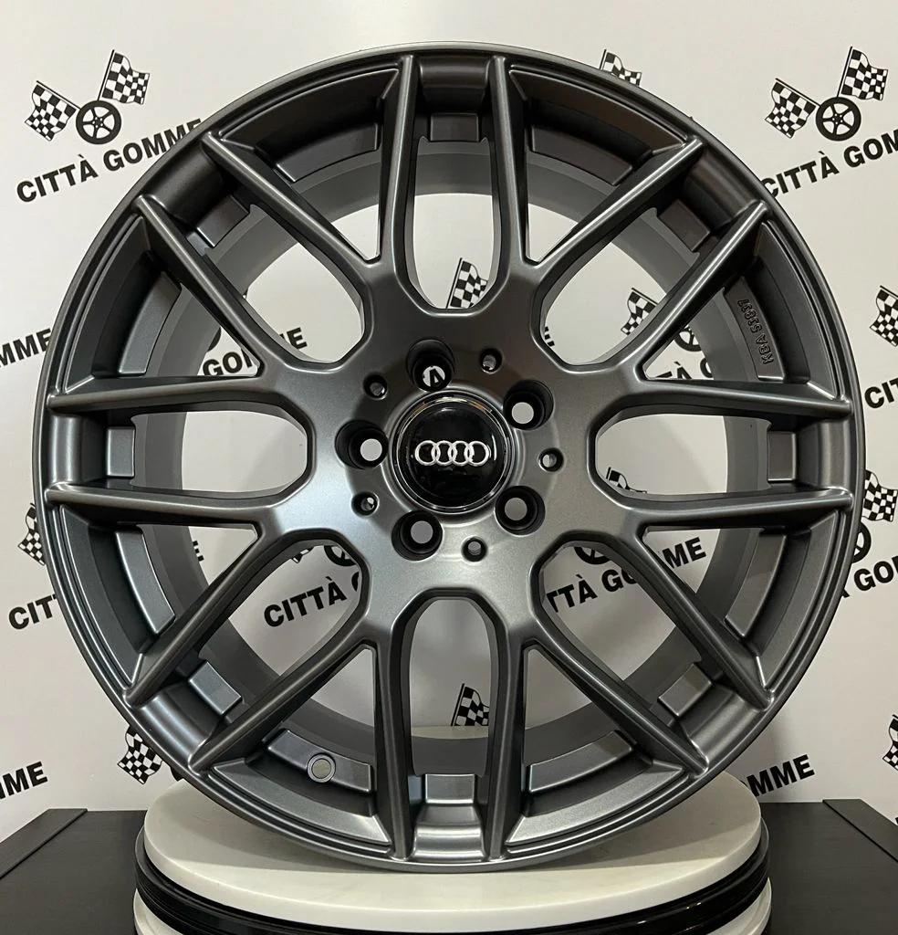 Set 4 Cerchi in lega BERGHEM per Audi A3 A4 A5 A6 A7 A8 TT Q2 Q3 Q5 Q7 Q8 E-Tron - Image 3
