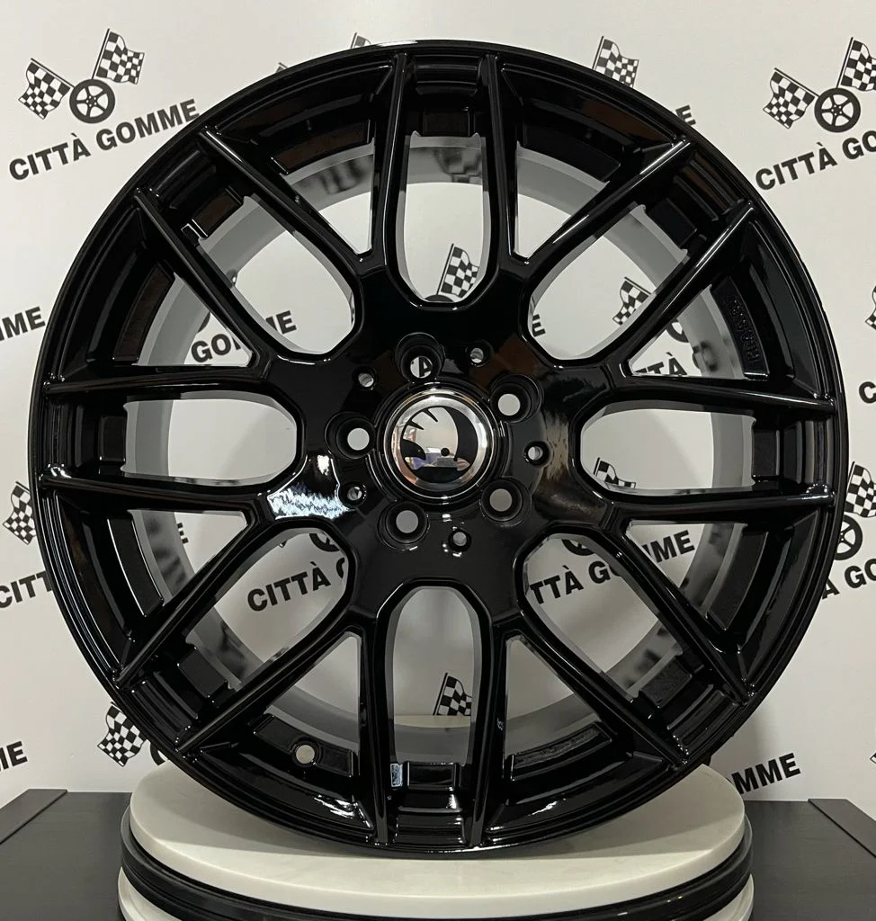 Set 4 Cerchi in lega Berghem per Skoda Karoq Kodiaq Octavia Superb Yeti Enyaq - Image 2