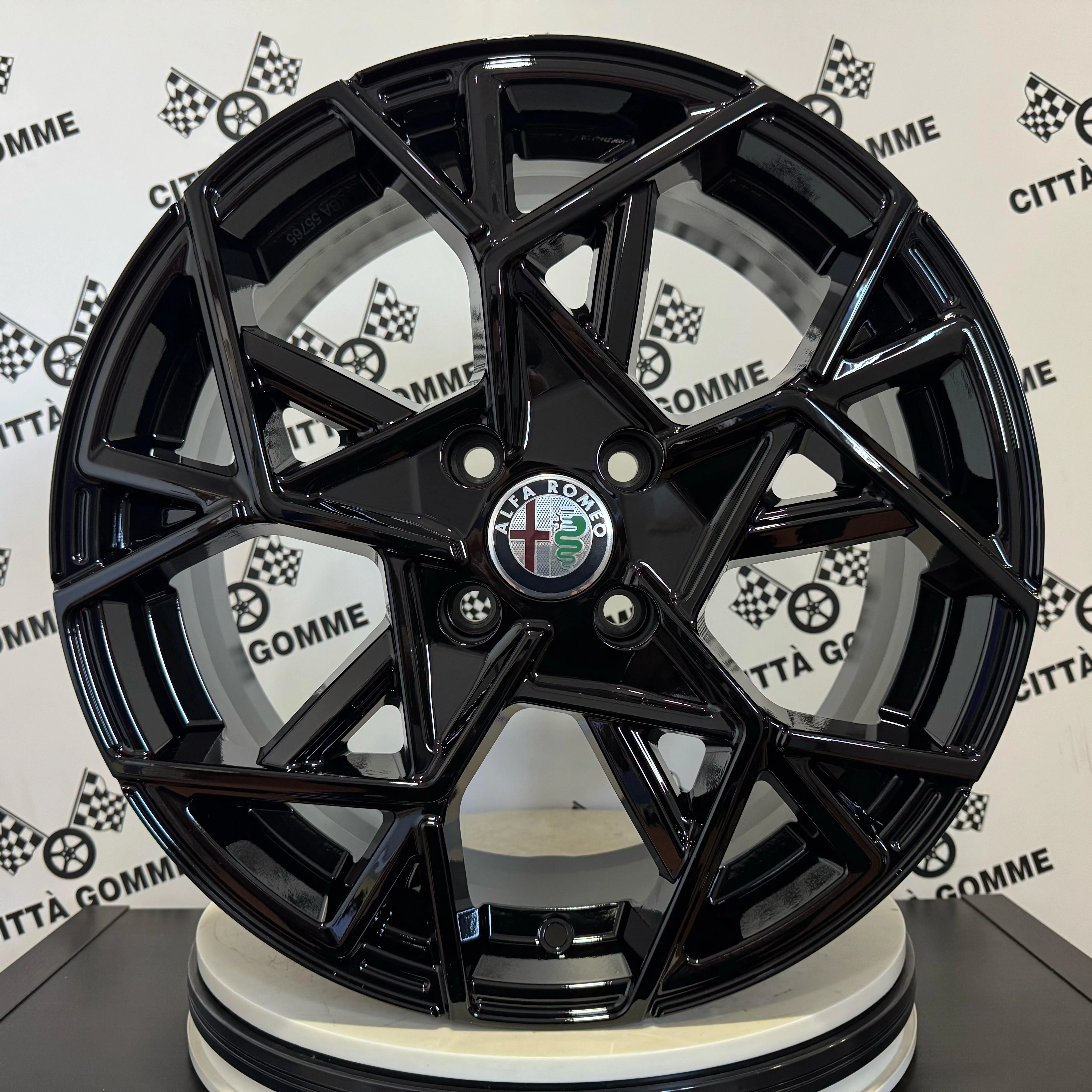 Set 4 Cerchi in lega Cartesio per Alfa Romeo Mito - Image 10