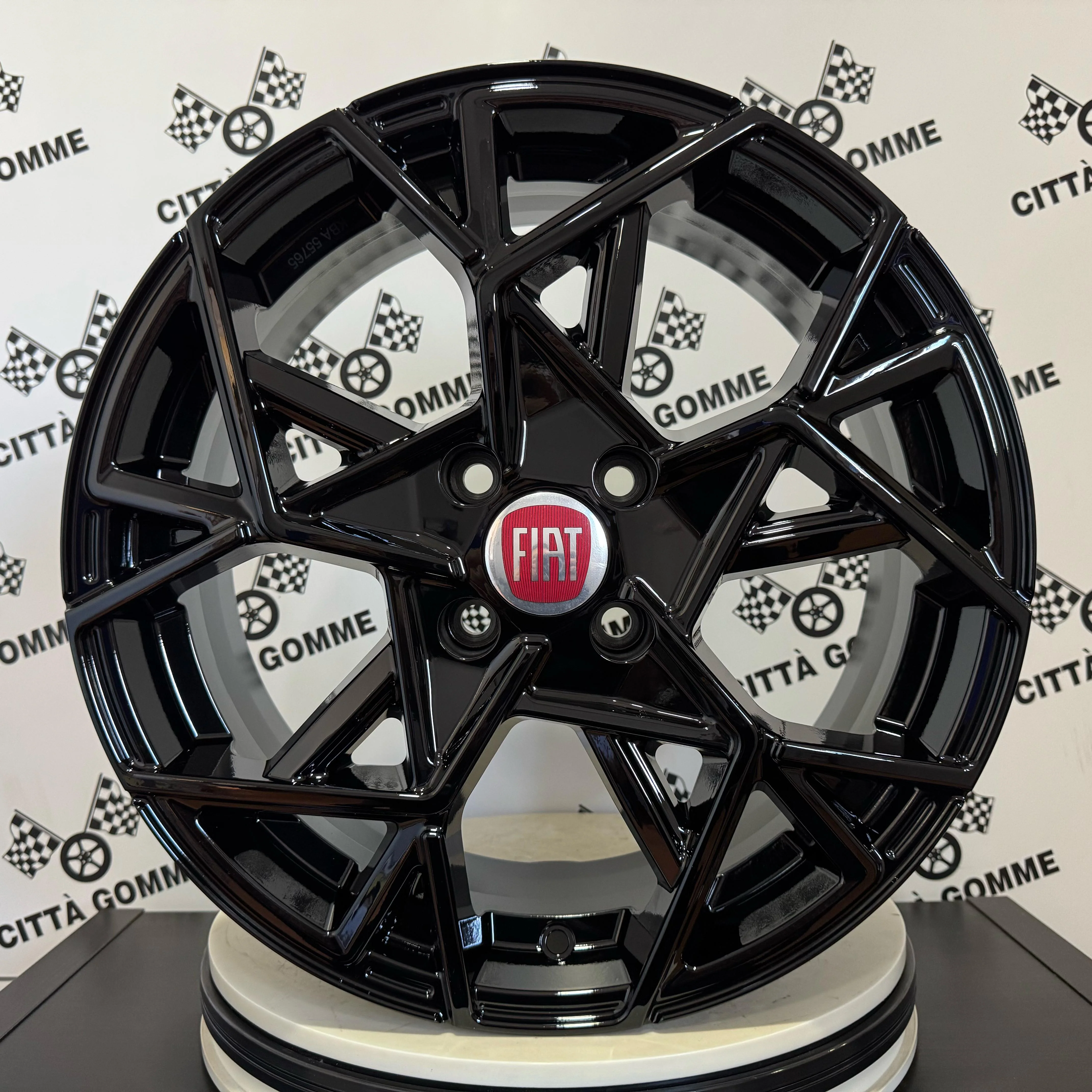 Set 4 Cerchi in lega Cartesio per Fiat 600 e Grande Panda - Image 9