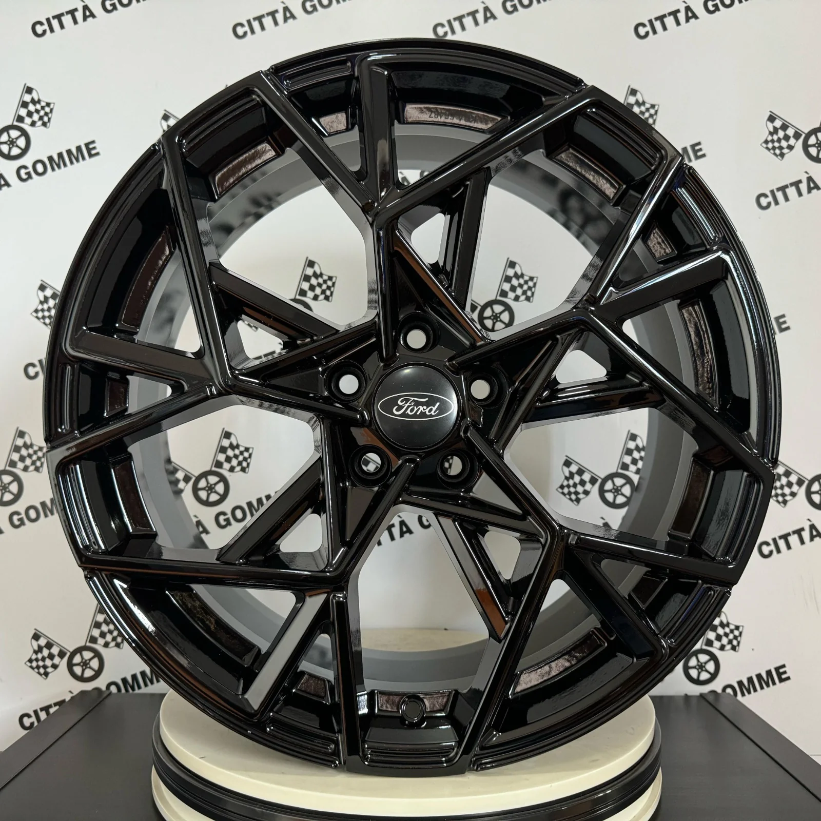 Set 4 Cerchi in lega Cartesio per Ford C-Max Focus Kuga Mondeo Puma - Image 3