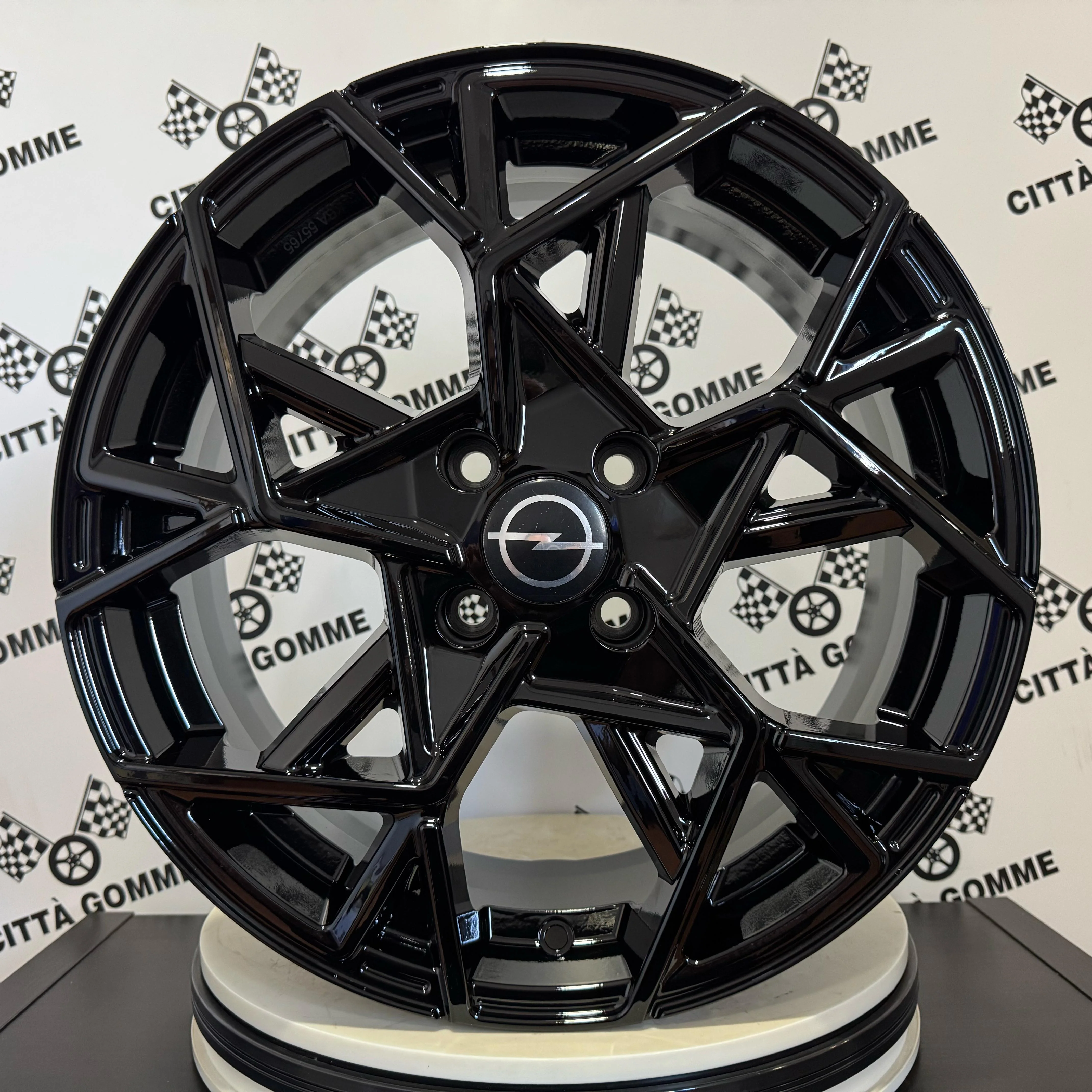 Set 4 Cerchi in lega Cartesio per Opel Adam Agila Astra Corsa Meriva Tigra Karl - Image 7