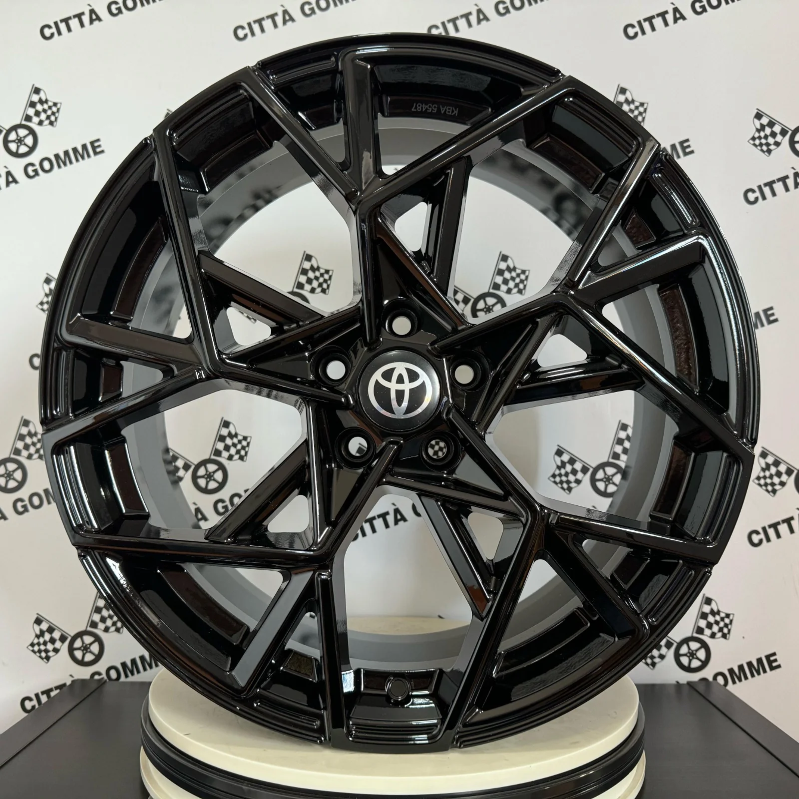 Set 4 Cerchi in lega Cartesio per TOYOTA AURIS C-HR CAMRY YARIS COROLLA - Image 3