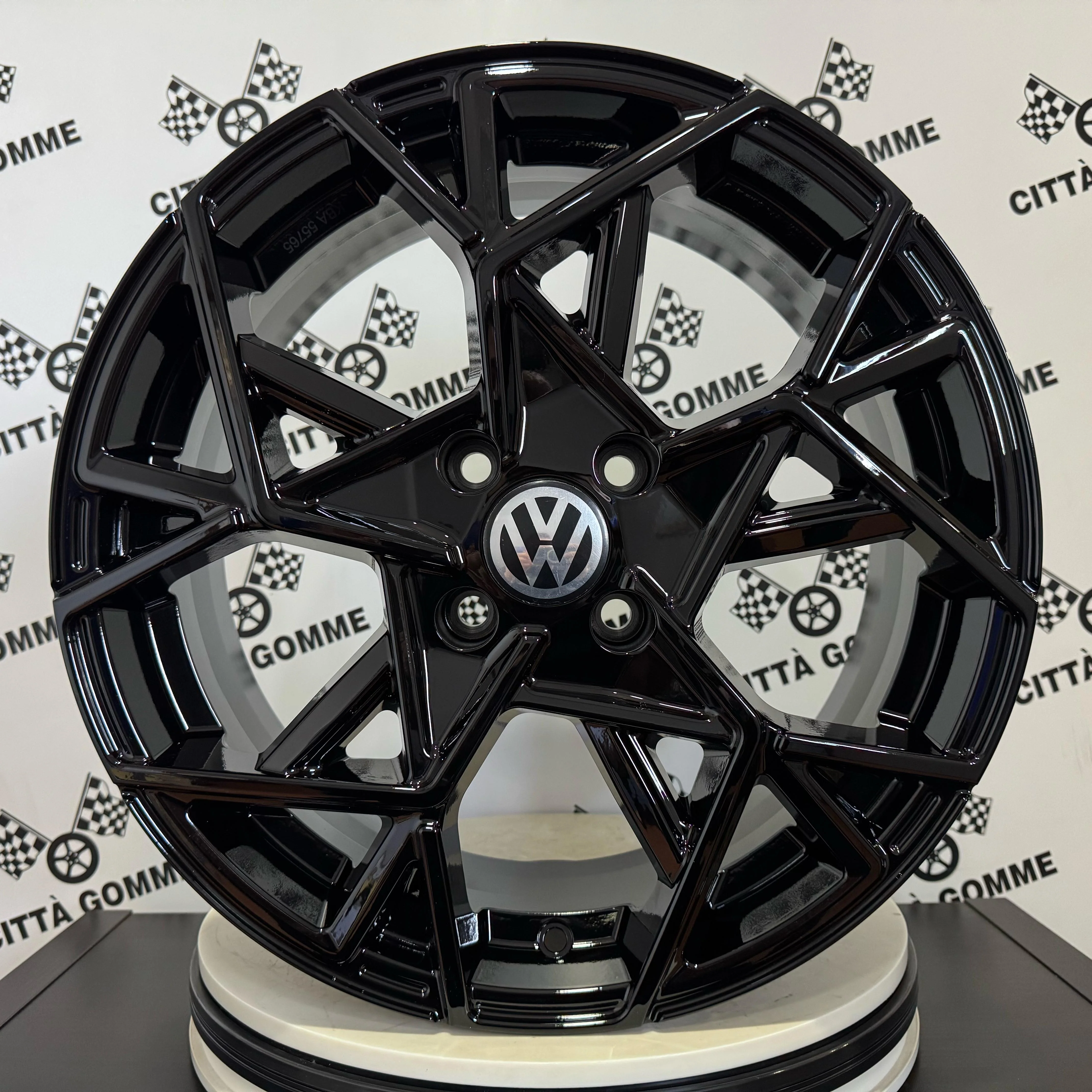 Set 4 Cerchi in lega Cartesio per Volkswagen UP Lupo Vento Golf III - Image 7