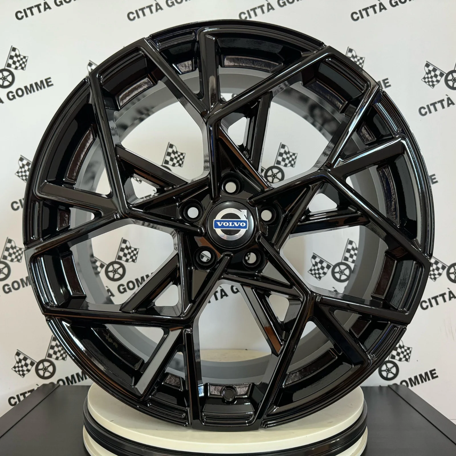 Set 4 Cerchi in lega Cartesio per Volvo C30 C70 EX30 S40 S60 V40 V50 V60 V70 S80 XC70 - Image 3
