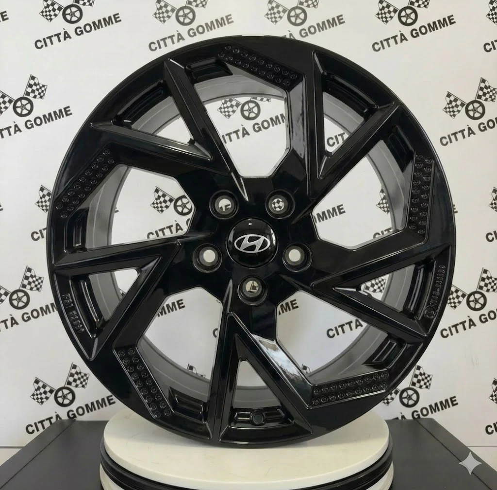 Set 4 Cerchi in lega DEZENT AP per HYUNDAI KONA SONATA IONIQ TUCSON I30 IX20 IX35 - Image 3